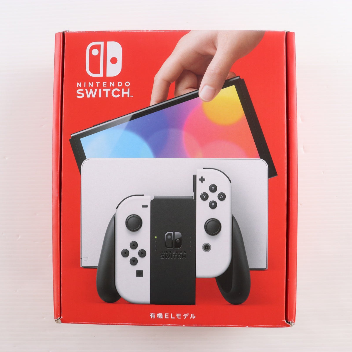 【中古即納】[Switch] (本体) Nintendo Switch(ニンテンドースイッチ) 有機ELモデル Joy-Con(L)/(R) ホワイト 任天堂(HEG-S-KAAAA)(20211008)