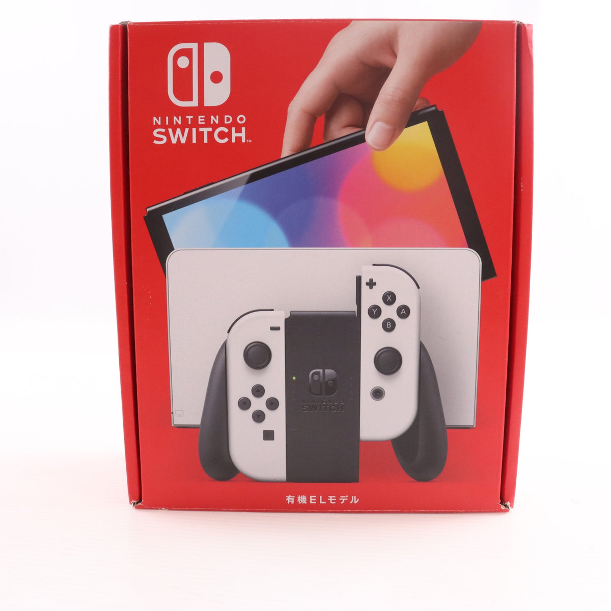 【中古即納】[Switch] (本体) Nintendo Switch(ニンテンドースイッチ) 有機ELモデル Joy-Con(L)/(R) ホワイト 任天堂(HEG-S-KAAAA)(20211008)