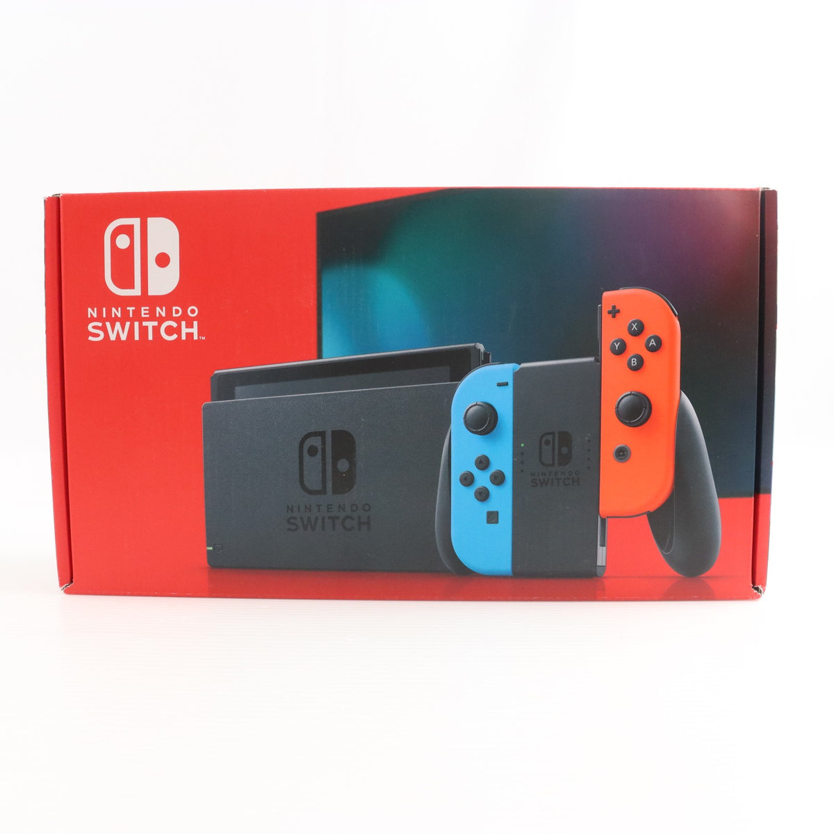 【中古即納】[Switch] (本体) Nintendo Switch(ニンテンドースイッチ) Joy-Con(L) ネオンブルー/(R) ネオンレッド 任天堂(HAD-S-KABAA)(20190830)