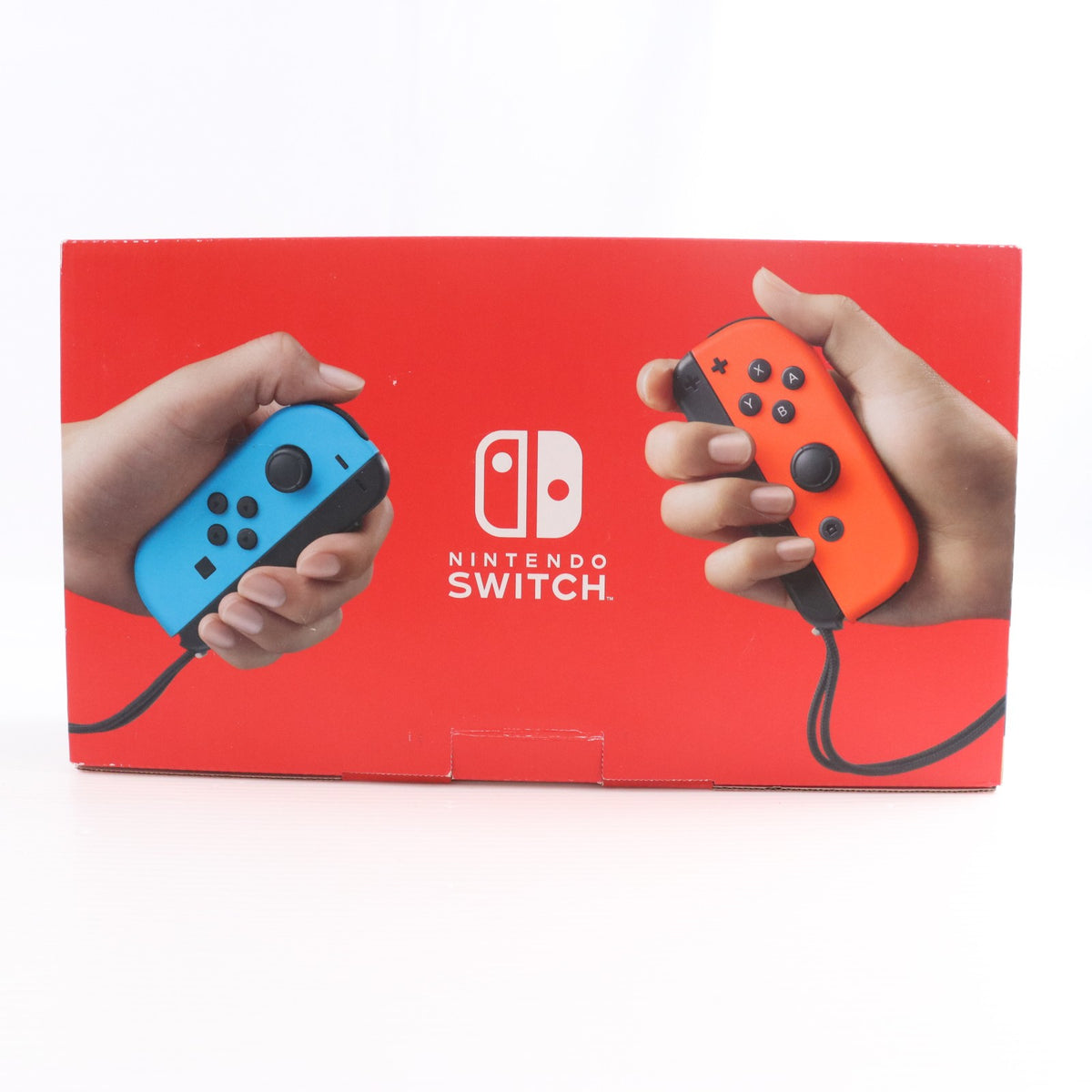 【中古即納】[Switch] (本体) Nintendo Switch(ニンテンドースイッチ) Joy-Con(L) ネオンブルー/(R) ネオンレッド 任天堂(HAD-S-KABAA)(20190830)