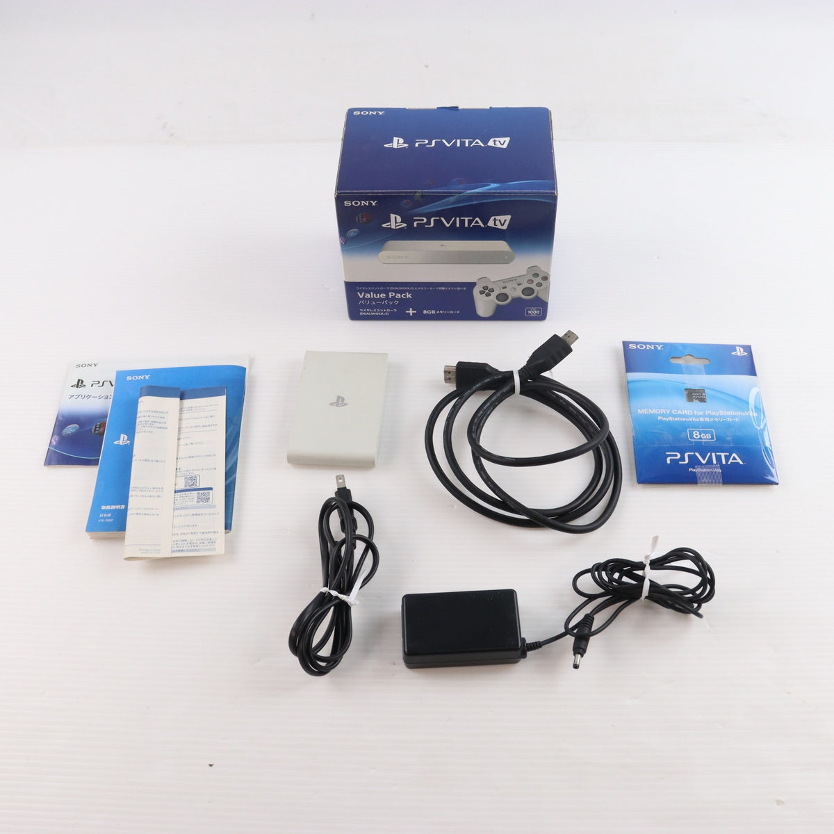 【中古即納】[PSVita] (本体) PlayStation Vita(プレイステーション ヴィータ) TV バリューパック SCE(VTE-1000AA01)(20131114)