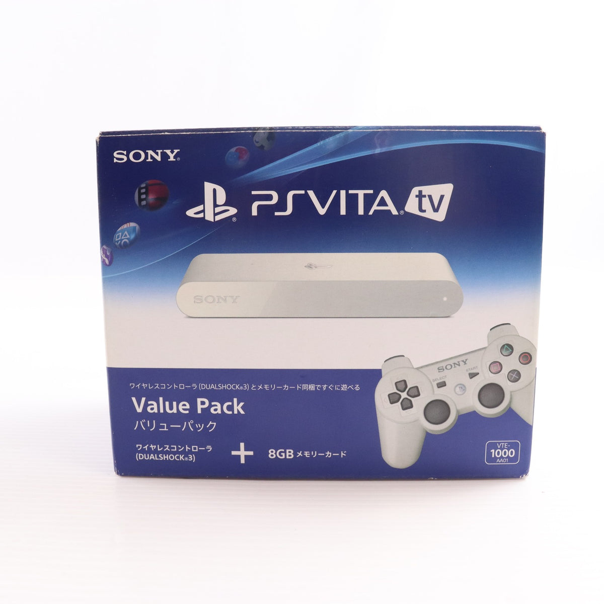 【中古即納】[PSVita] (本体) PlayStation Vita(プレイステーション ヴィータ) TV バリューパック SCE(VTE-1000AA01)(20131114)