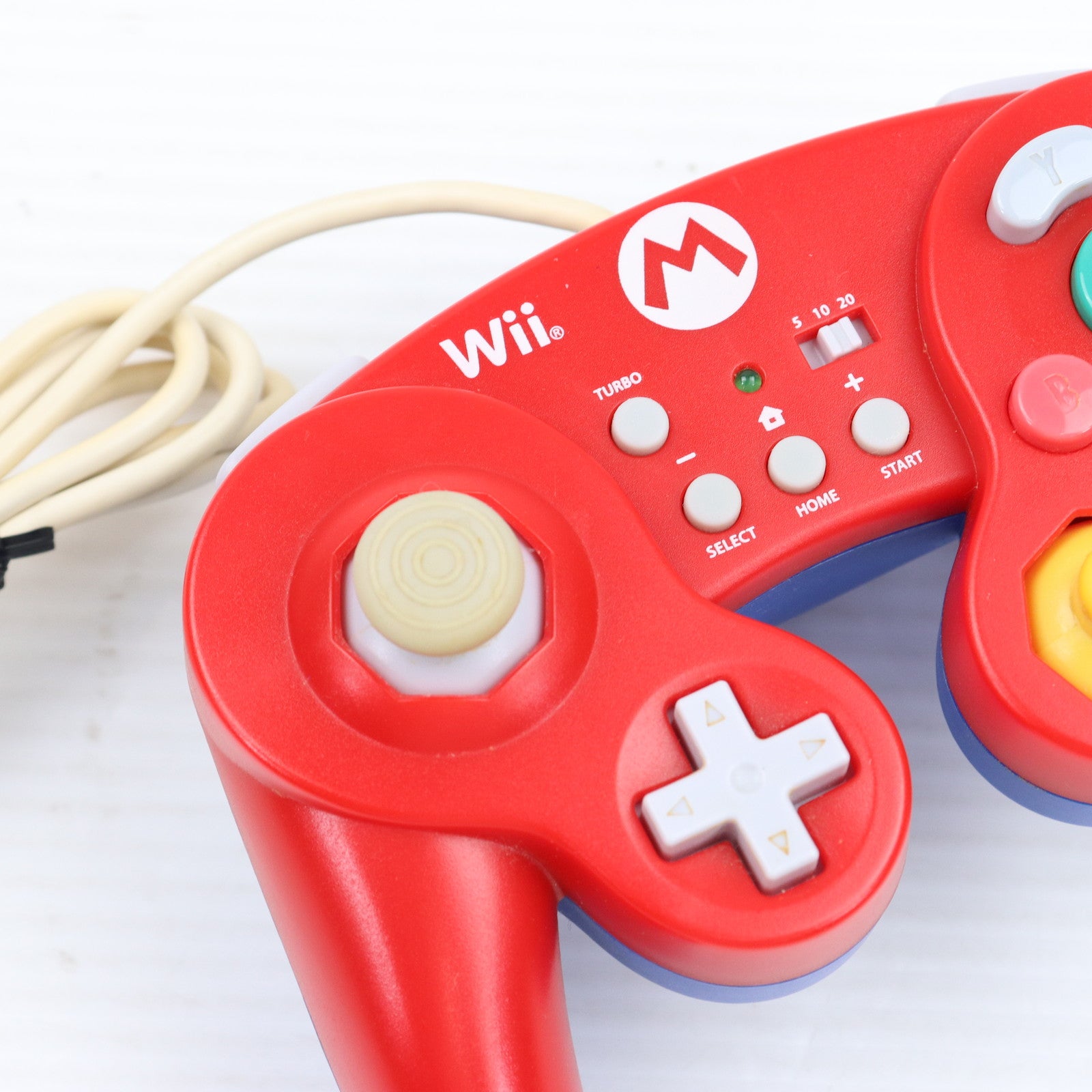 【中古即納】[ACC][GC] ホリ クラシックコントローラー for Wii U / Wii マリオ 任天堂ライセンス商品  HORI(WIU-075)(20141206)