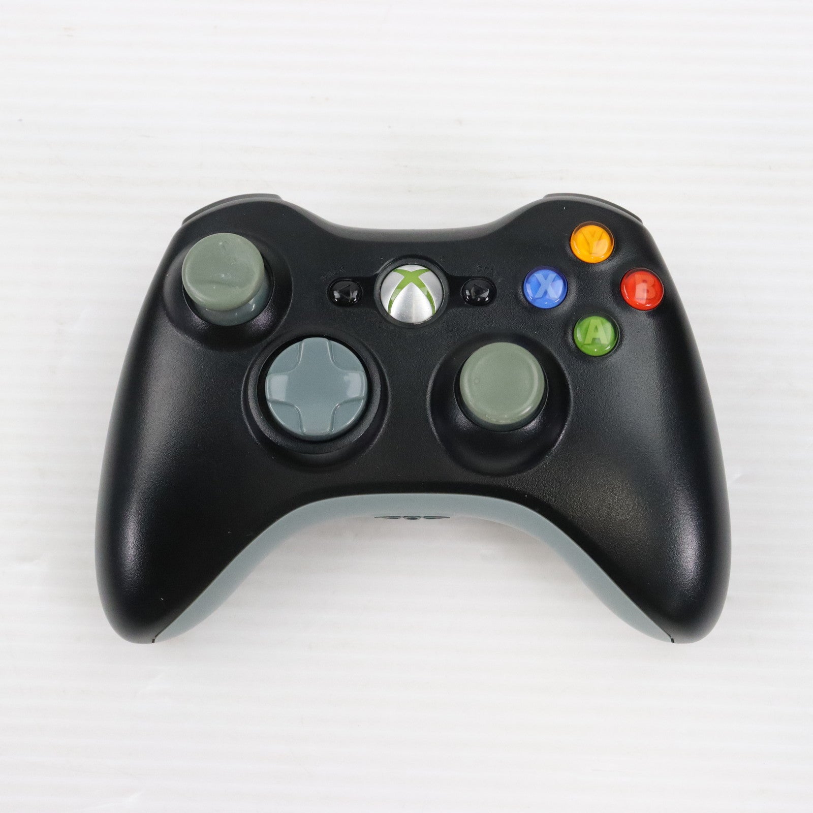 【中古即納】[ACC][Xbox360] Xbox 360 ワイヤレスコントローラー(ブラック) マイクロソフト(B4F-00019) (20071011)