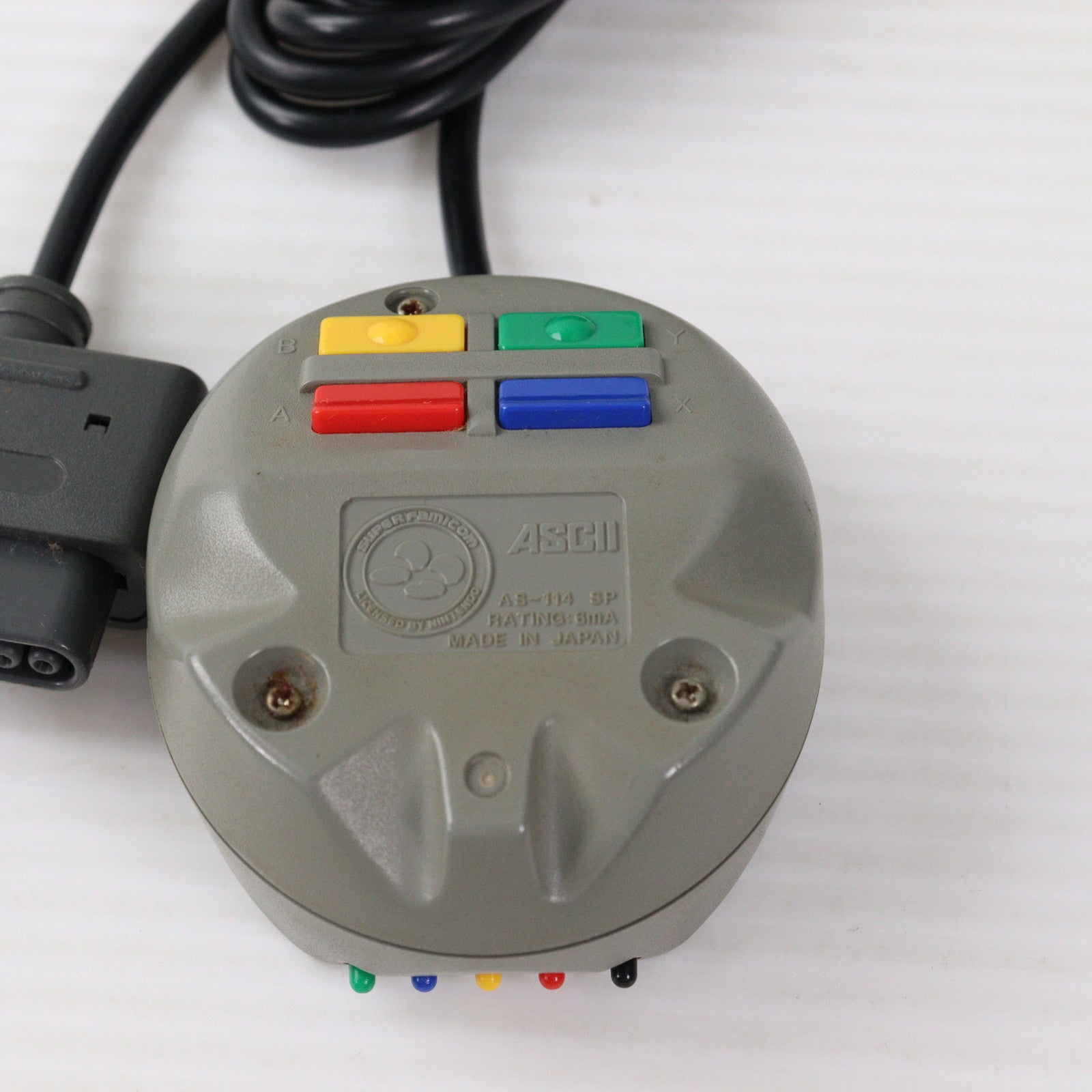 【中古即納】[ACC][SFC] スーパーファミコン専用コントローラー アスキースティック スーパーL5 任天堂ライセンス商品 アスキー(AS-114SP) (19920701)