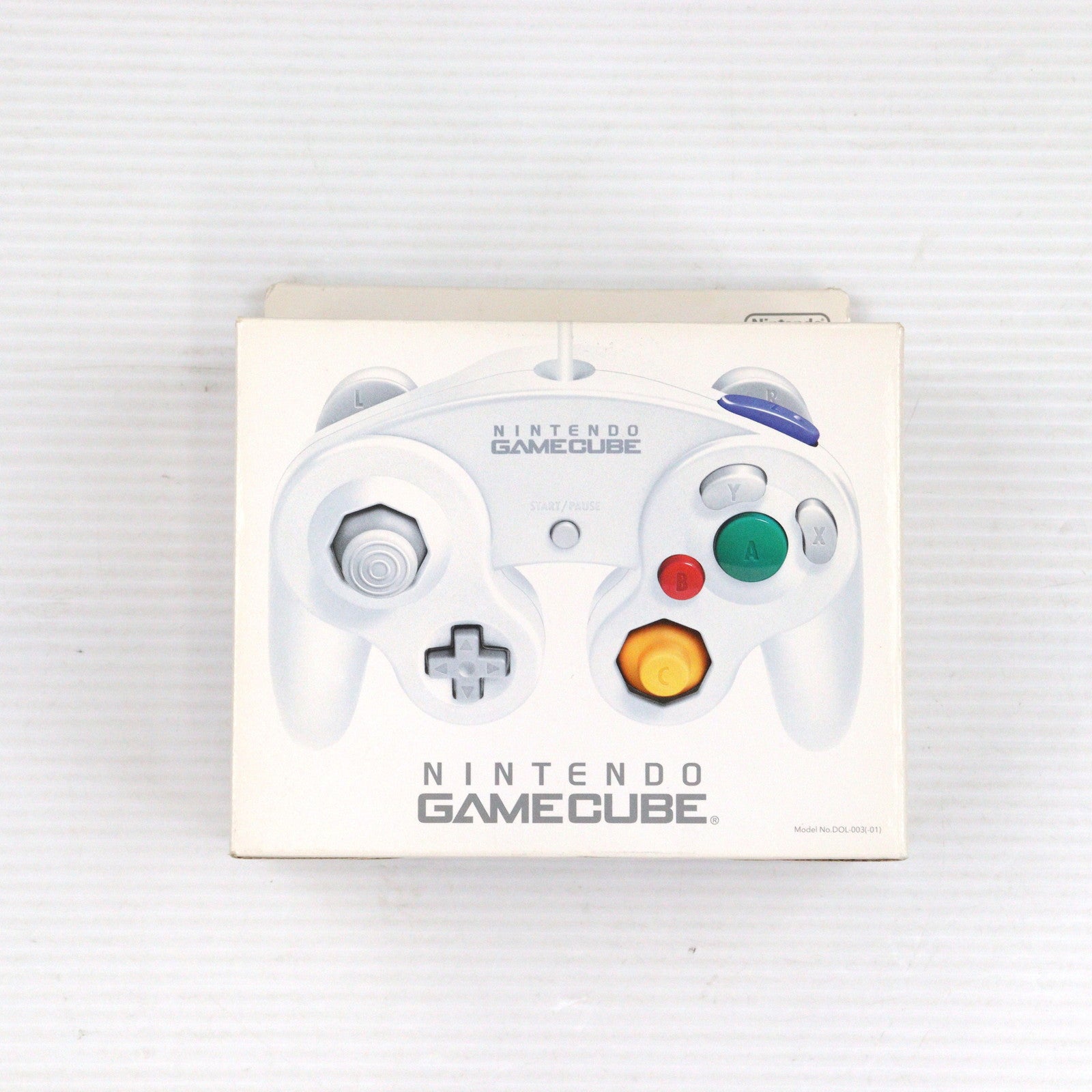 【中古即納】[ACC][GC] ニンテンドー ゲームキューブ コントローラ ホワイト 任天堂(DOL-A-CWA/DOL-003) (20080401)