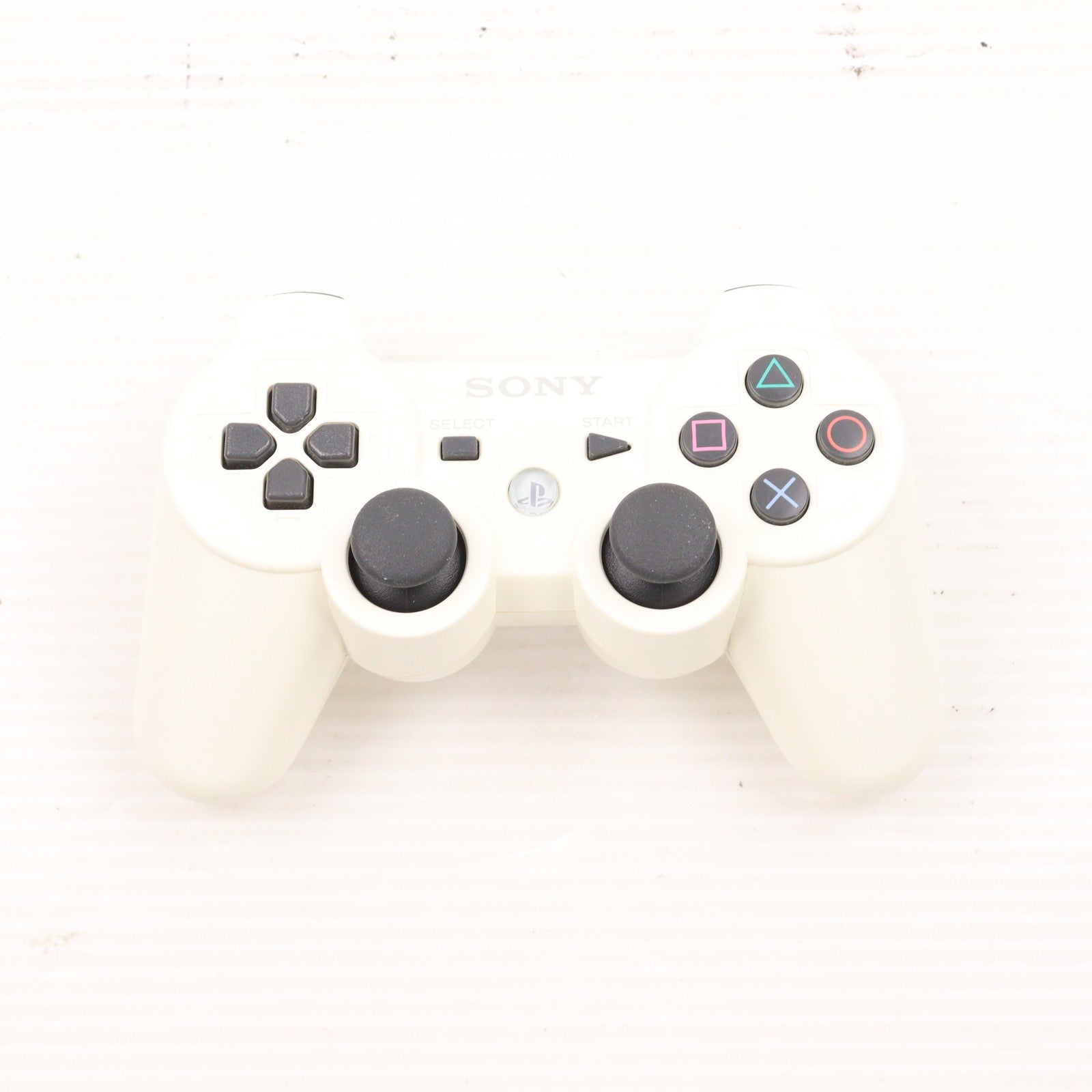 【中古即納】[ACC][PS3] ワイヤレスコントローラー DUALSHOCK3(デュアルショック3) セラミック・ホワイト SCE(CECH-ZC2JCW)(20071111)