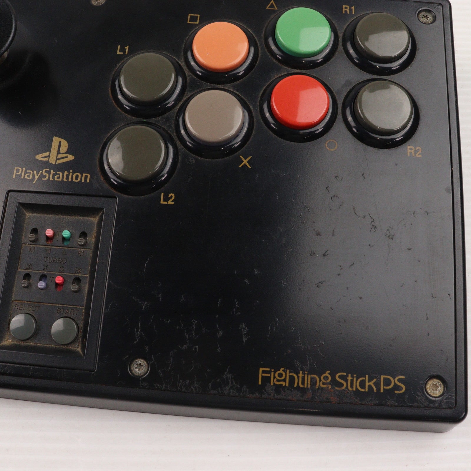 【中古即納】[ACC][PS] Fighting Stick PS(ファイティングスティックPS) ソニーライセンス商品 HORI(SLPH-00002)(19941222)