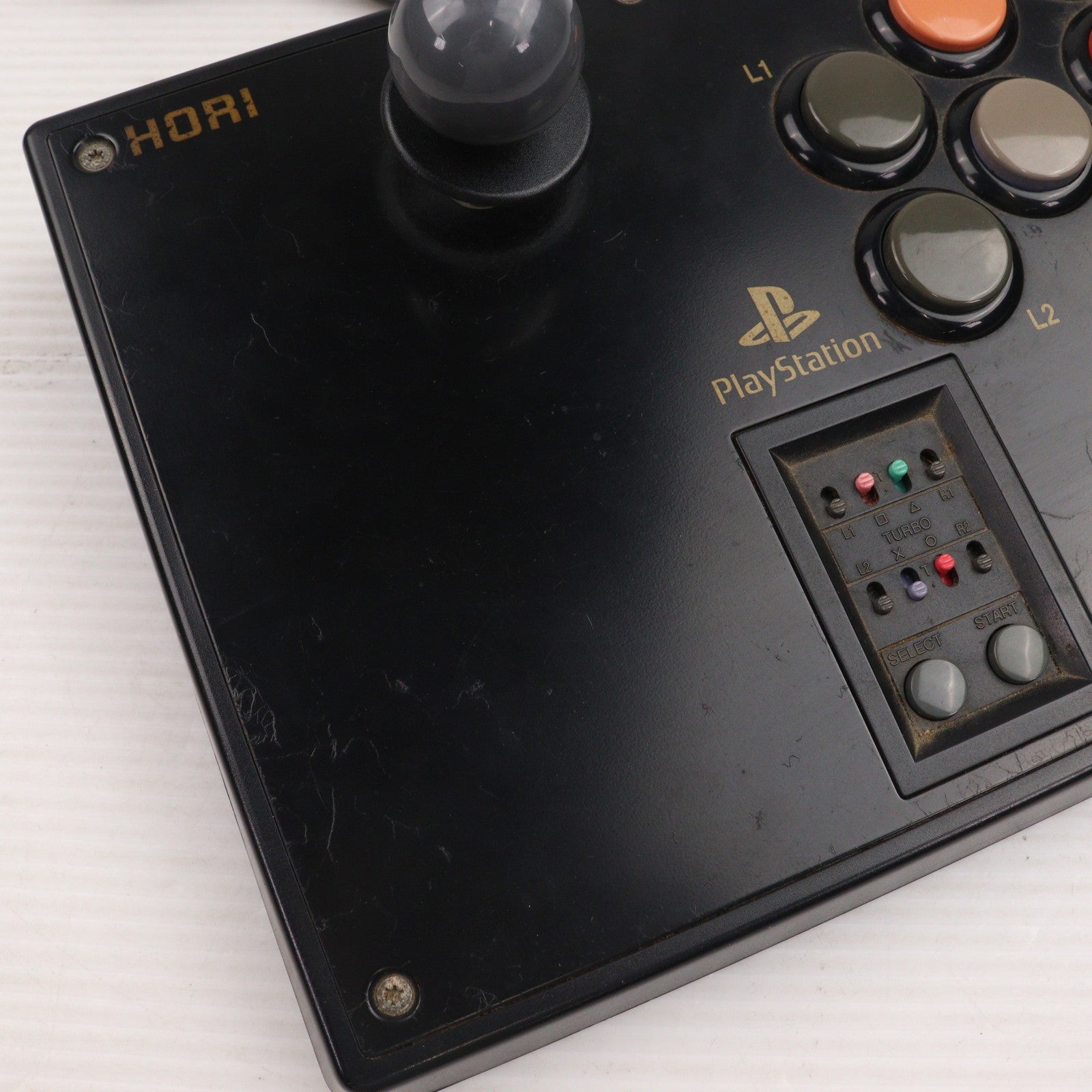 【中古即納】[ACC][PS] Fighting Stick PS(ファイティングスティックPS) ソニーライセンス商品 HORI(SLPH-00002)(19941222)