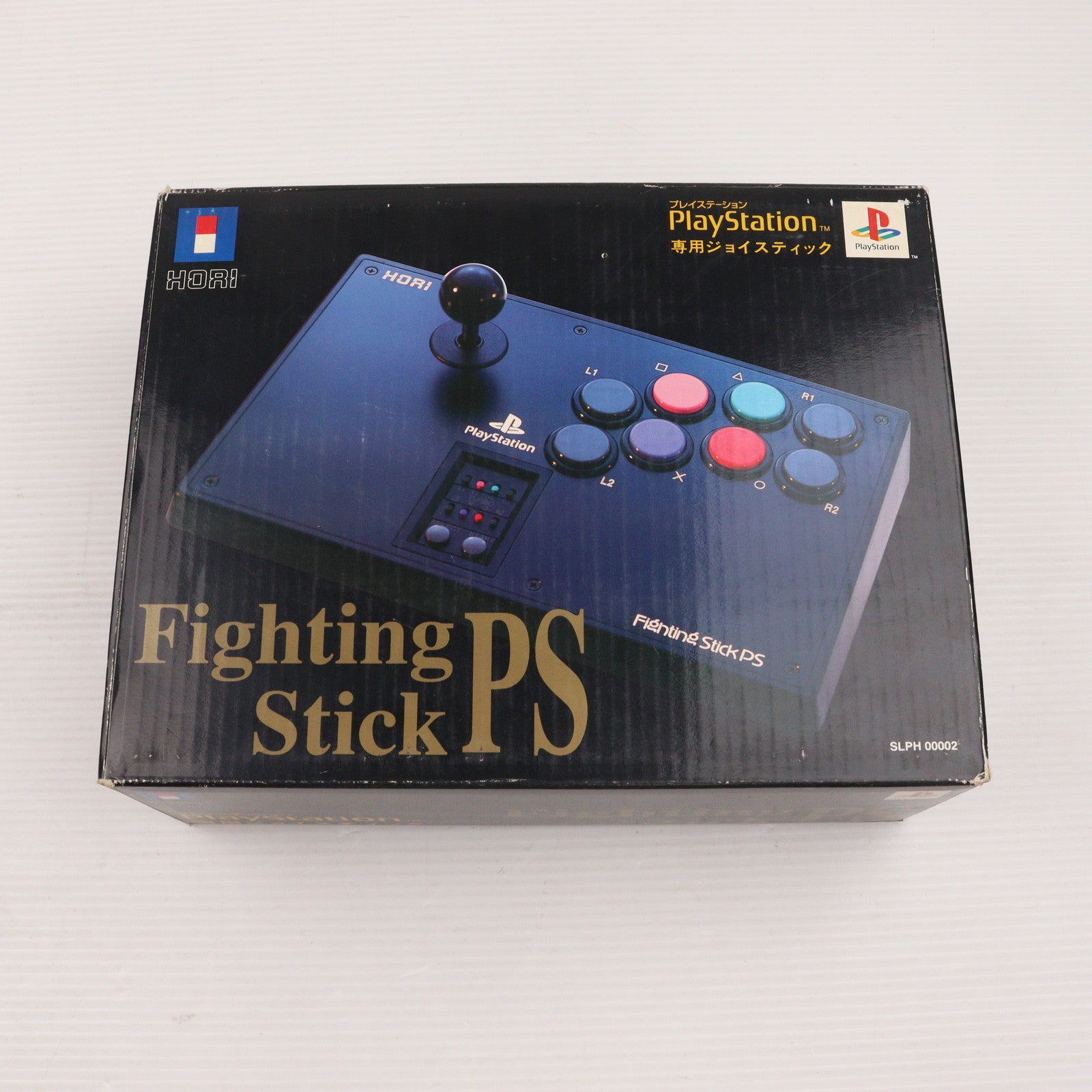 【中古即納】[ACC][PS] Fighting Stick PS(ファイティングスティックPS) ソニーライセンス商品 HORI(SLPH-00002)(19941222)