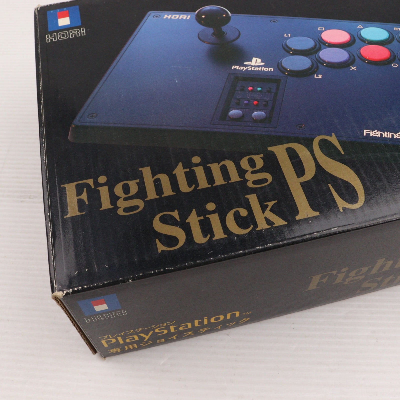 【中古即納】[ACC][PS] Fighting Stick PS(ファイティングスティックPS) ソニーライセンス商品 HORI(SLPH-00002)(19941222)