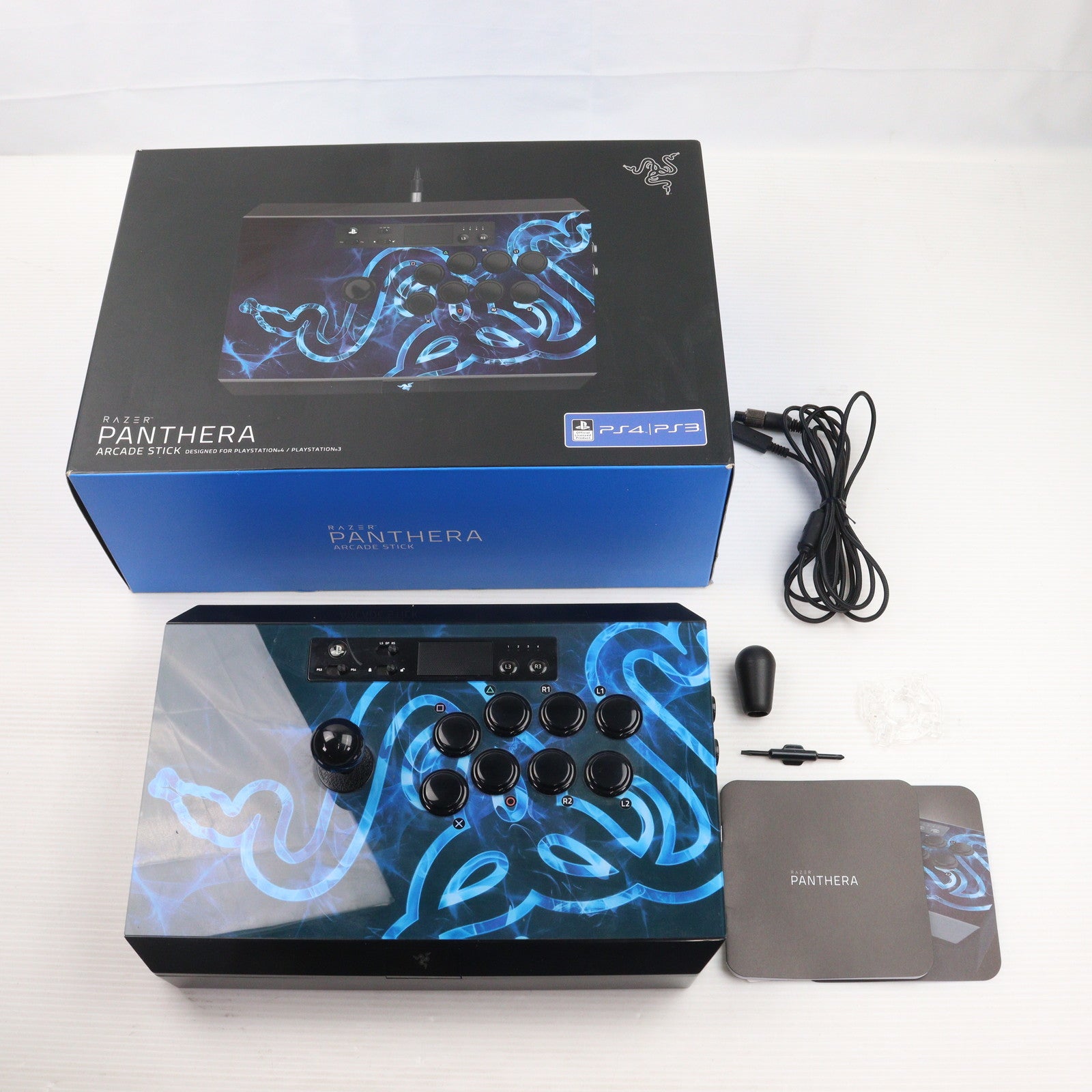 中古即納】[ACC][PS4]Razer Panthera Arcade Stick(レイザー