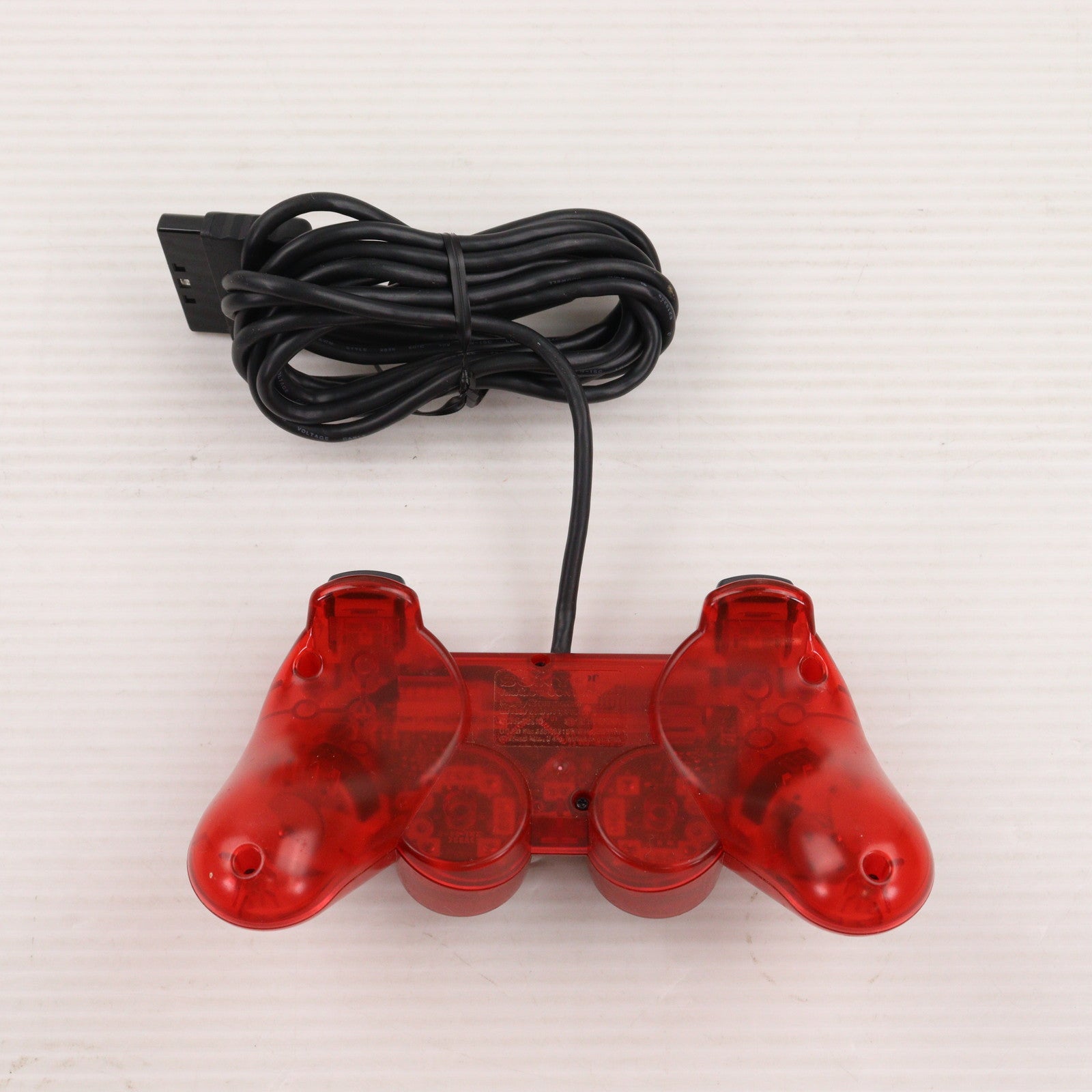 【中古即納】[ACC][PS2] アナログコントローラ DUALSHOCK2(デュアルショック2) クリムゾン・レッド SCE(SCPH-10010R)(20020627)
