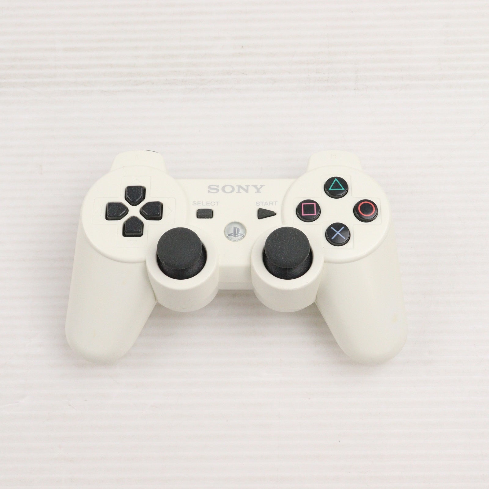 【中古即納】[ACC][PS3] ワイヤレスコントローラー DUALSHOCK3(デュアルショック3) セラミック・ホワイト SCE(CECH-ZC2JCW)(20071111)