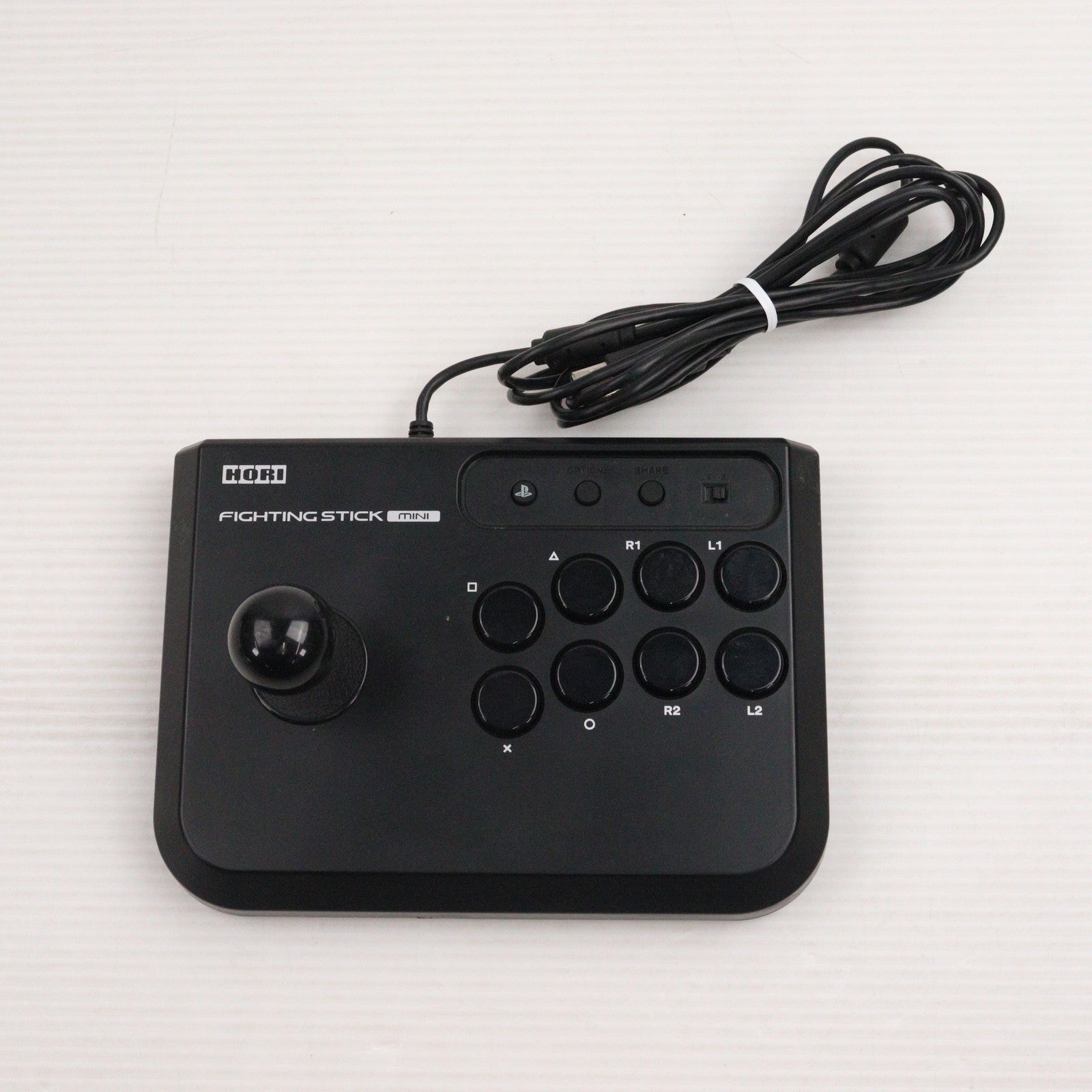【中古即納】[ACC][PS4] ファイティングスティックmini for PlayStation 4/ PlayStation 3/PC HORI(PS4-091)(20170921)