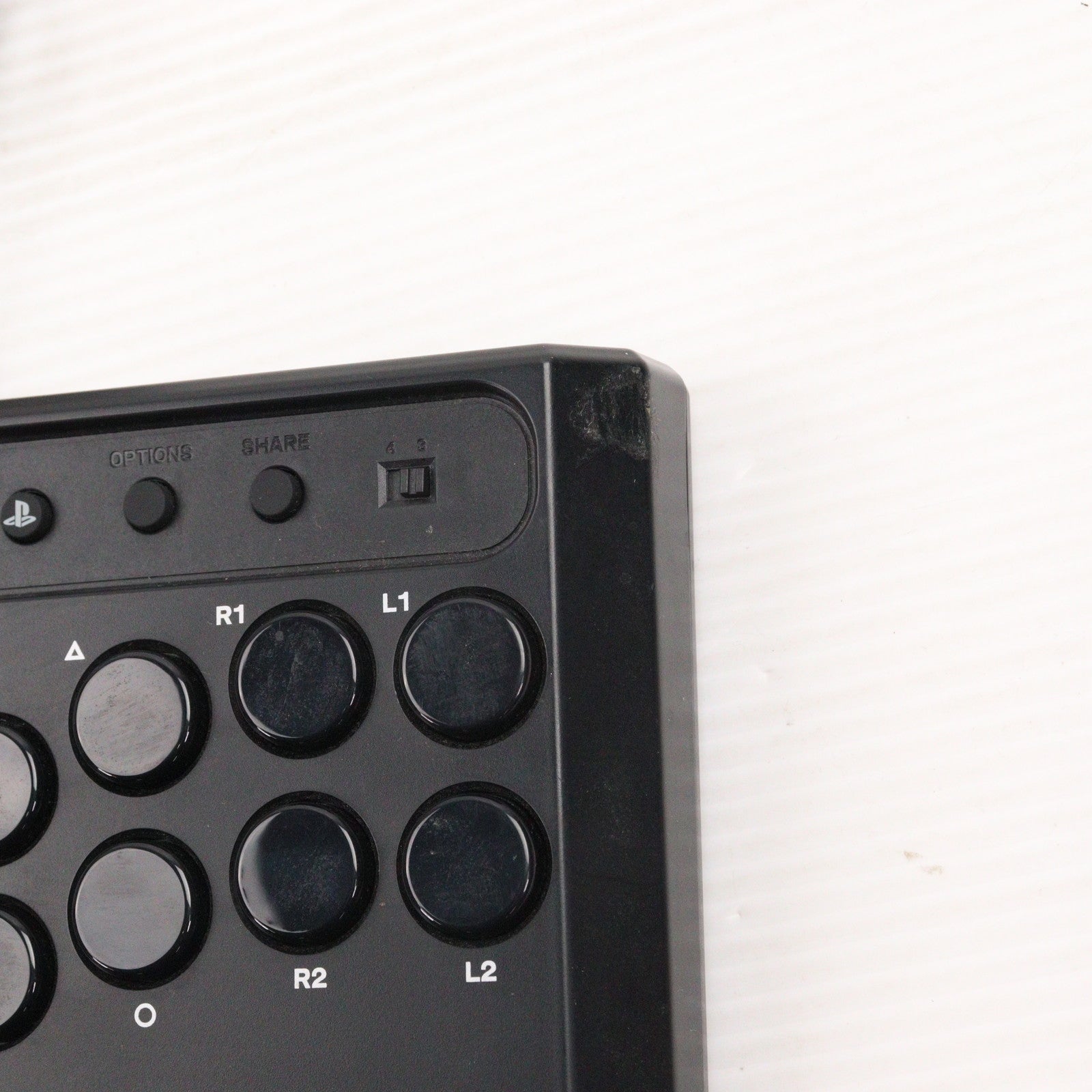【中古即納】[ACC][PS4] ファイティングスティックmini for PlayStation 4/ PlayStation 3/PC HORI(PS4-091)(20170921)