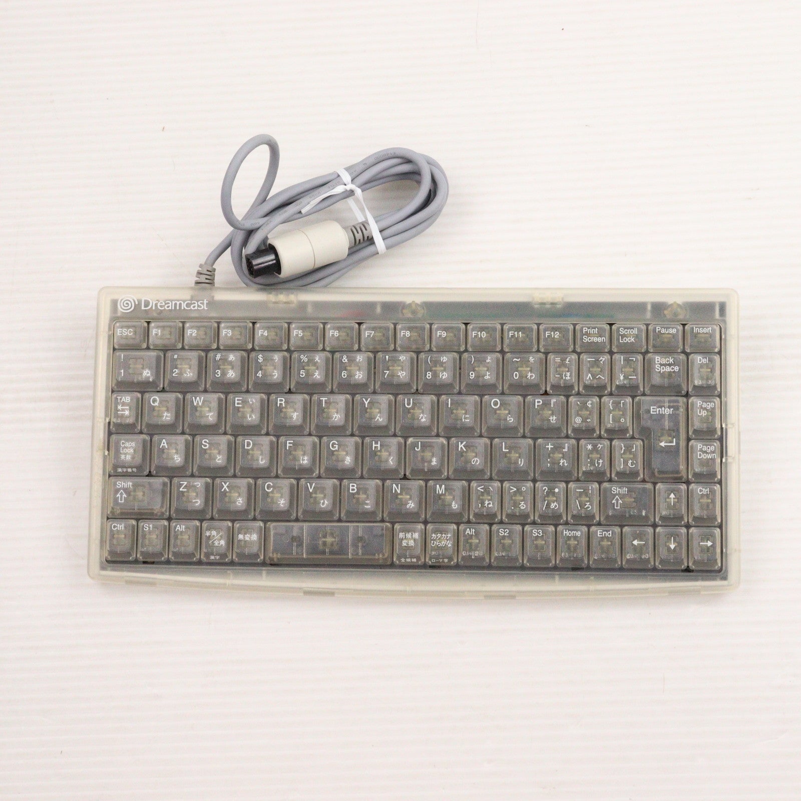 【中古即納】[ACC][DC] ドリームキャスト・キーボード(クリア) セガ(HKT-4000)(20000817)