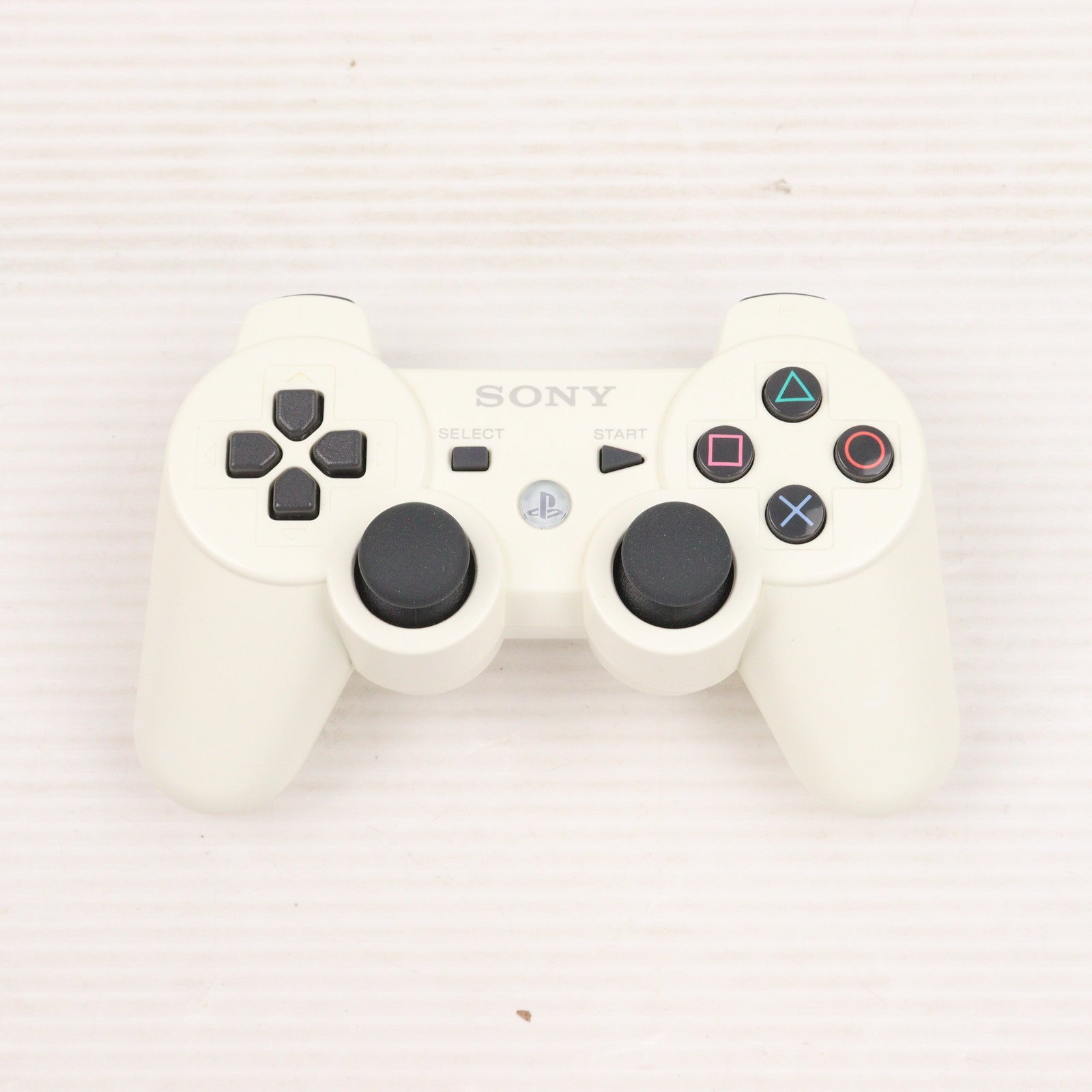 【中古即納】[ACC][PS3] ワイヤレスコントローラー DUALSHOCK 3(デュアルショック3) セラミック・ホワイト SCE(CECH-ZC2JCW)(20071111)