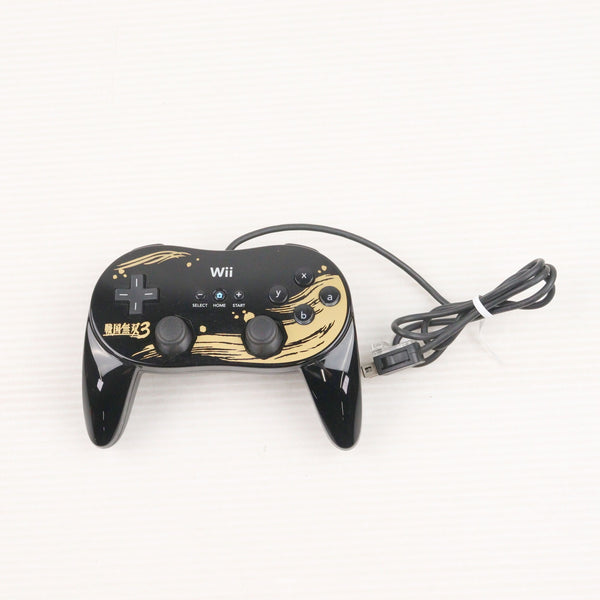 戦国無双3 with Wii (クロ) (特製クラシックコントローラPRO同梱)  wyw801m Amazon | 戦国無双3 クラシックコントローラPRO同梱パック - Wii