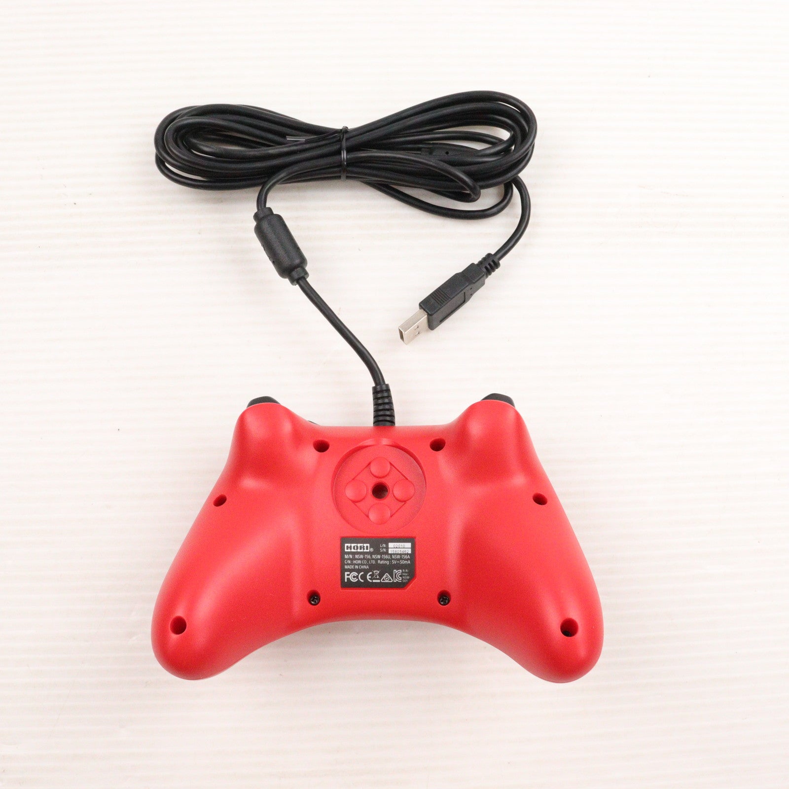【中古即納】[ACC][Switch] ホリパッド for Nintendo Switch(ニンテンドースイッチ) レッド 任天堂ライセンス商品 HORI(NSW-156)(20201001)