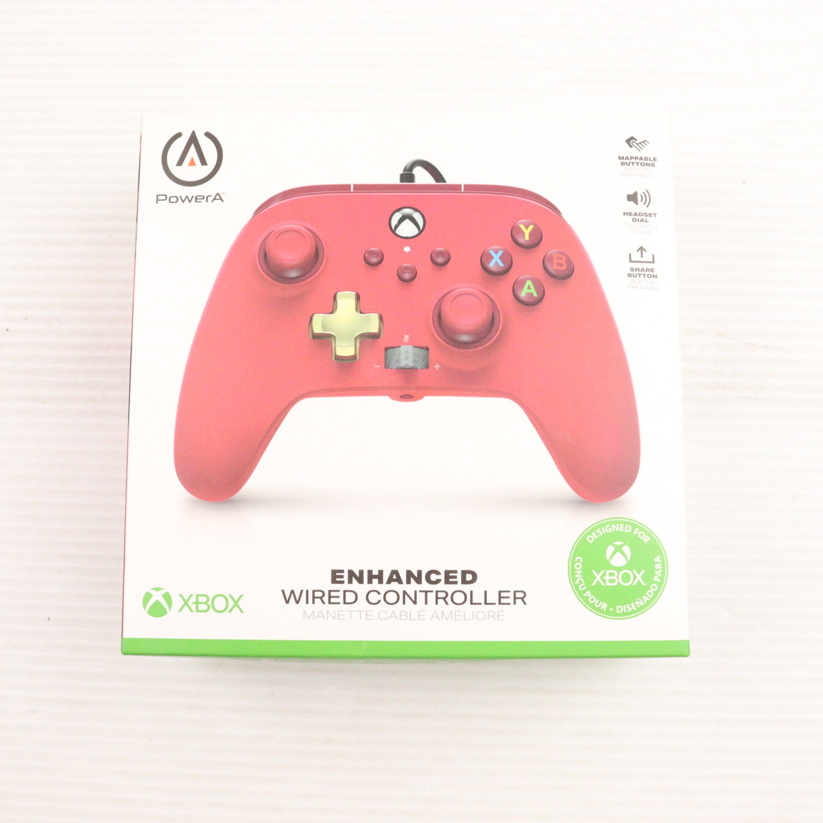 【中古即納】[ACC][XboxX/S] エンハンスド有線コントローラー Xbox Series X/S用 マイクロソフトライセンス商品 PowerA(1518810JP-02)(20230315)