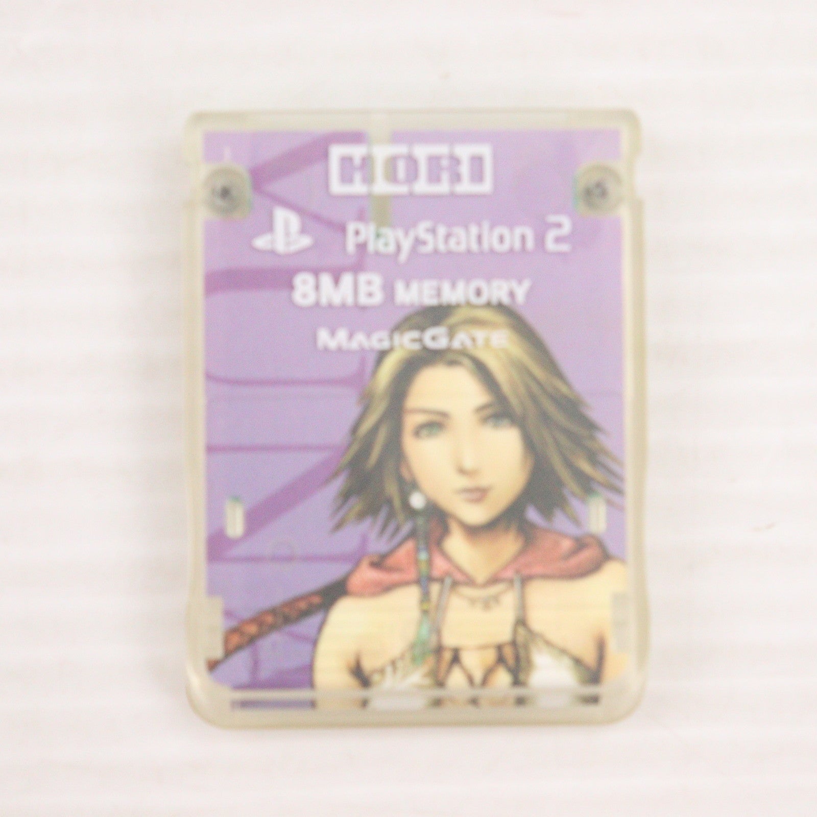 【中古即納】[ACC][PS2] メモリーカード8MB ファイナルファンタジーX-2 ユウナバージョン(PS2用) ソニーライセンス商品 HORI(HP2-59)(20030313)