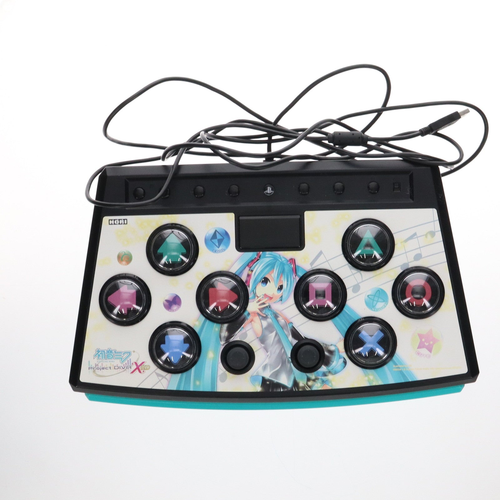 【中古即納】[ACC][PS4] 初音ミク -Project DIVA- X HD 専用ミニコントローラー for PlayStation4 ソニーライセンス商品 HORI(PS4-061)(20160831)
