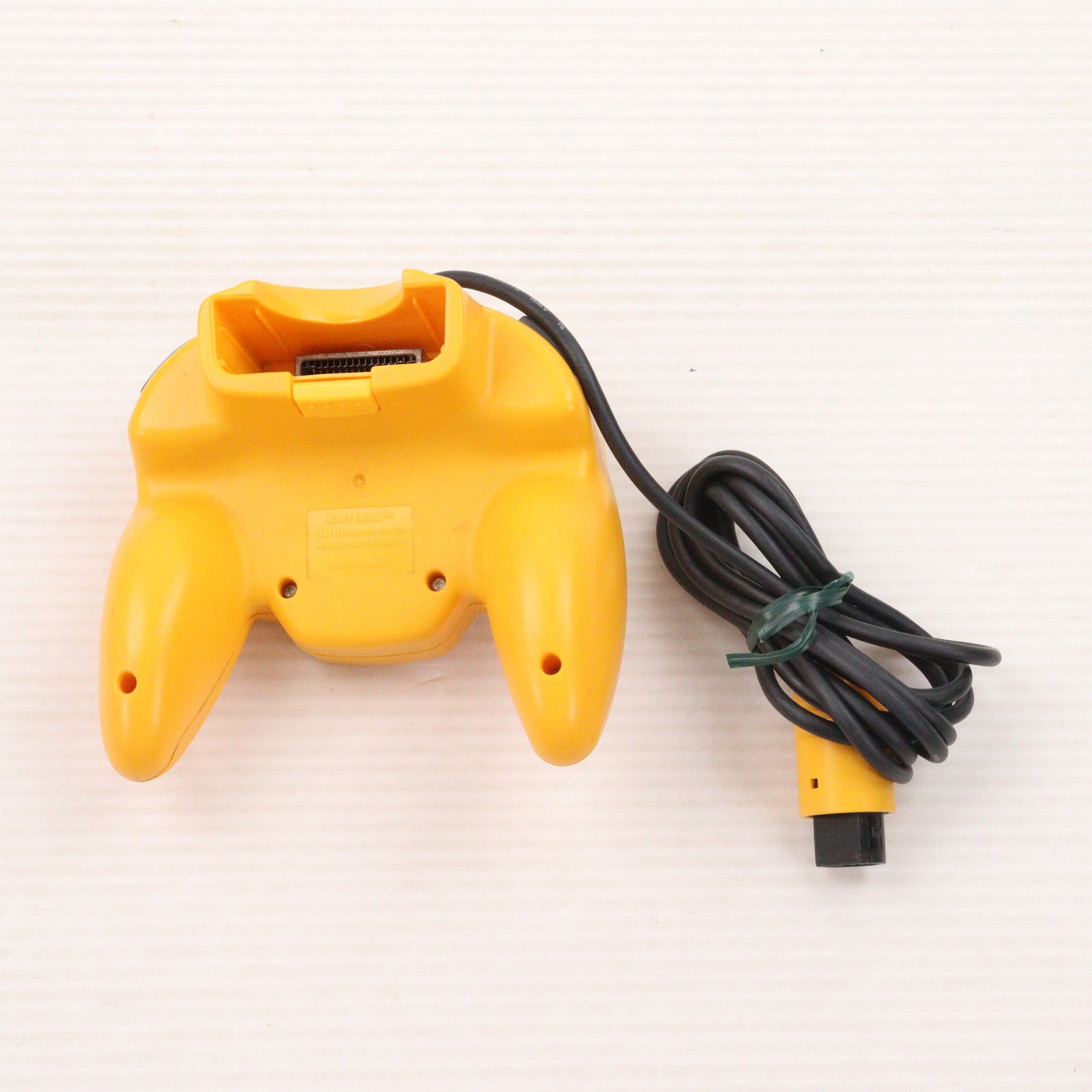 【中古即納】[ACC][N64] ホリパッドミニ64 イエロー 任天堂ライセンス商品 HORI(HN6-13)(19990429)