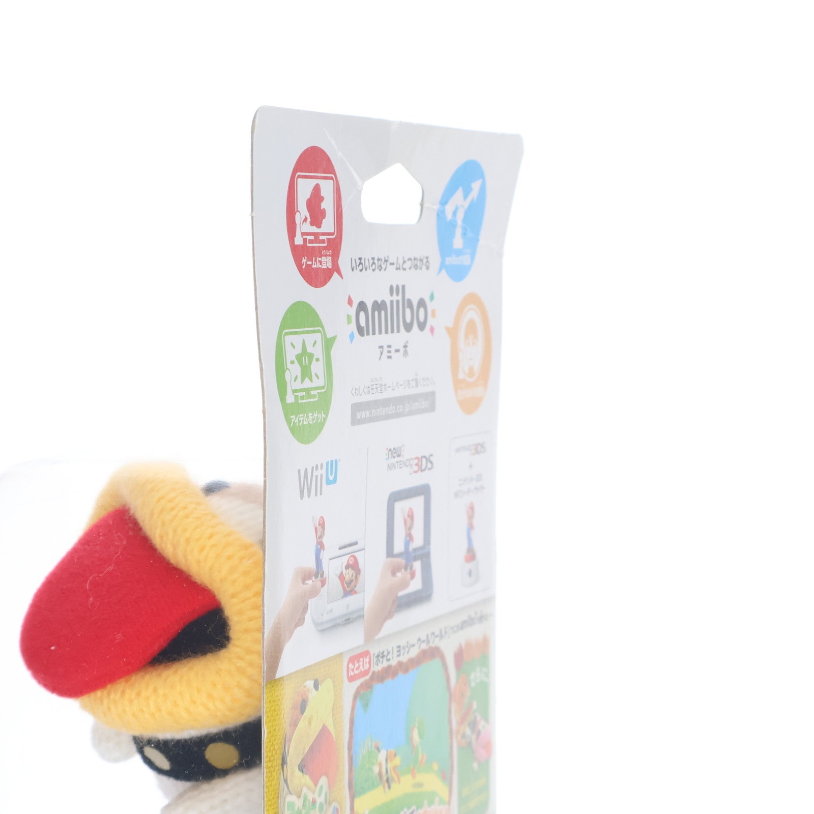 【中古即納】[ACC][3DS] amiibo(アミーボ) あみぐるみポチ(ヨッシー ウールワールドシリーズ) 任天堂(NVL-C-YAAE)(20170119)
