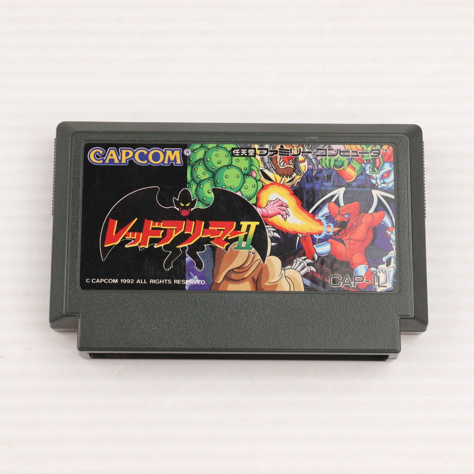 【中古即納】[FC] レッドアリーマーII(Gargoyle's Quest 2) カプコン(19920717)