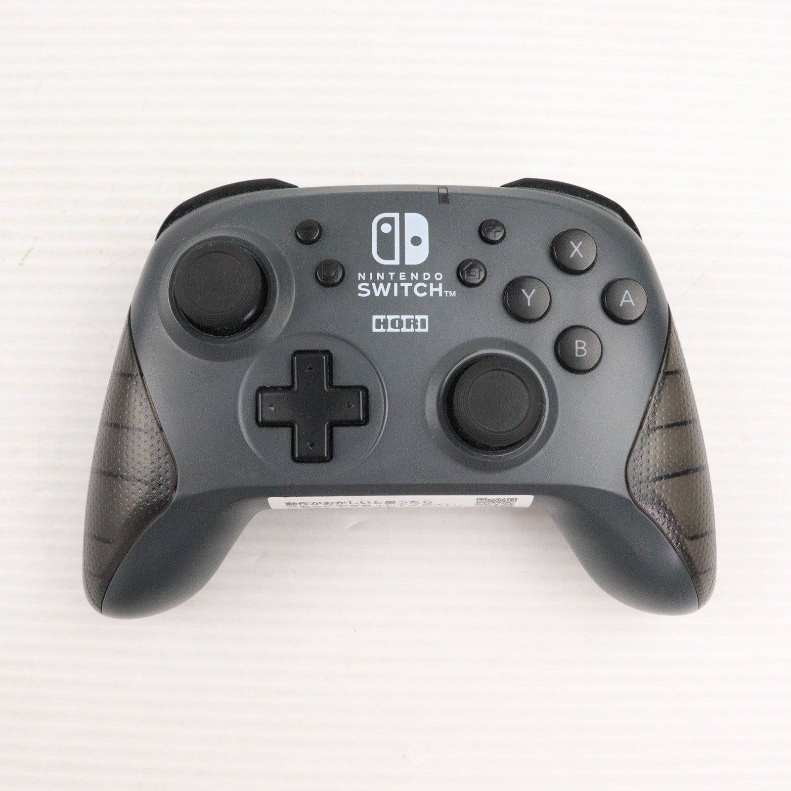 【中古即納】[ACC][Switch] ワイヤレスホリパッド for Nintendo Switch(ニンテンドースイッチ) グレー 任天堂ライセンス商品 HORI(NSW-175)(20190531)