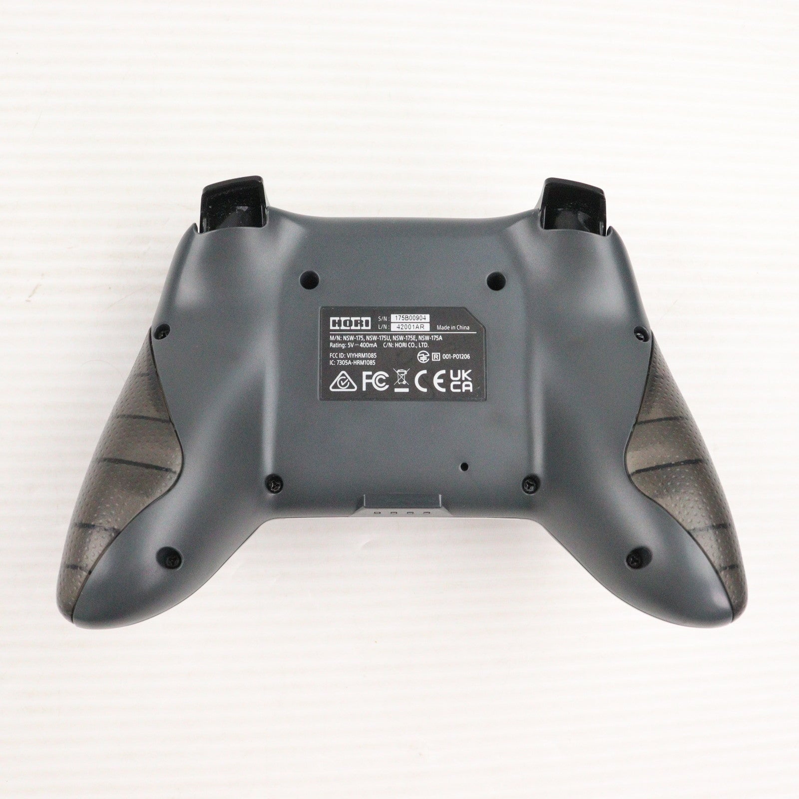 【中古即納】[ACC][Switch] ワイヤレスホリパッド for Nintendo Switch(ニンテンドースイッチ) グレー 任天堂ライセンス商品 HORI(NSW-175)(20190531)