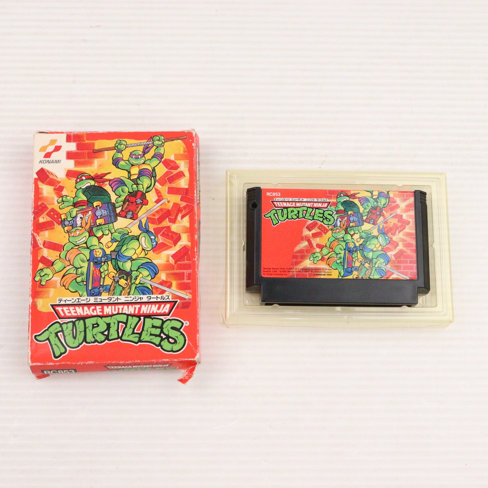 【中古即納】[FC] TEENAGE MUTANT NINJA TURTLES(ティーンエージ ミュータント ニンジャ タートルズ) コナミ(19901207)