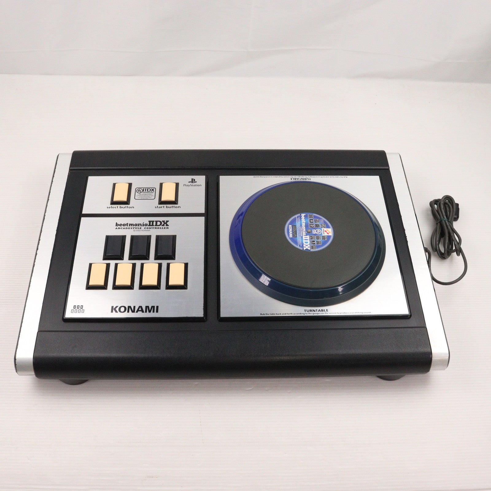 【中古即納】[ACC][PS2] beatmania IIDX アーケードスタイル コントローラ コナミ(RU038)(20040919)