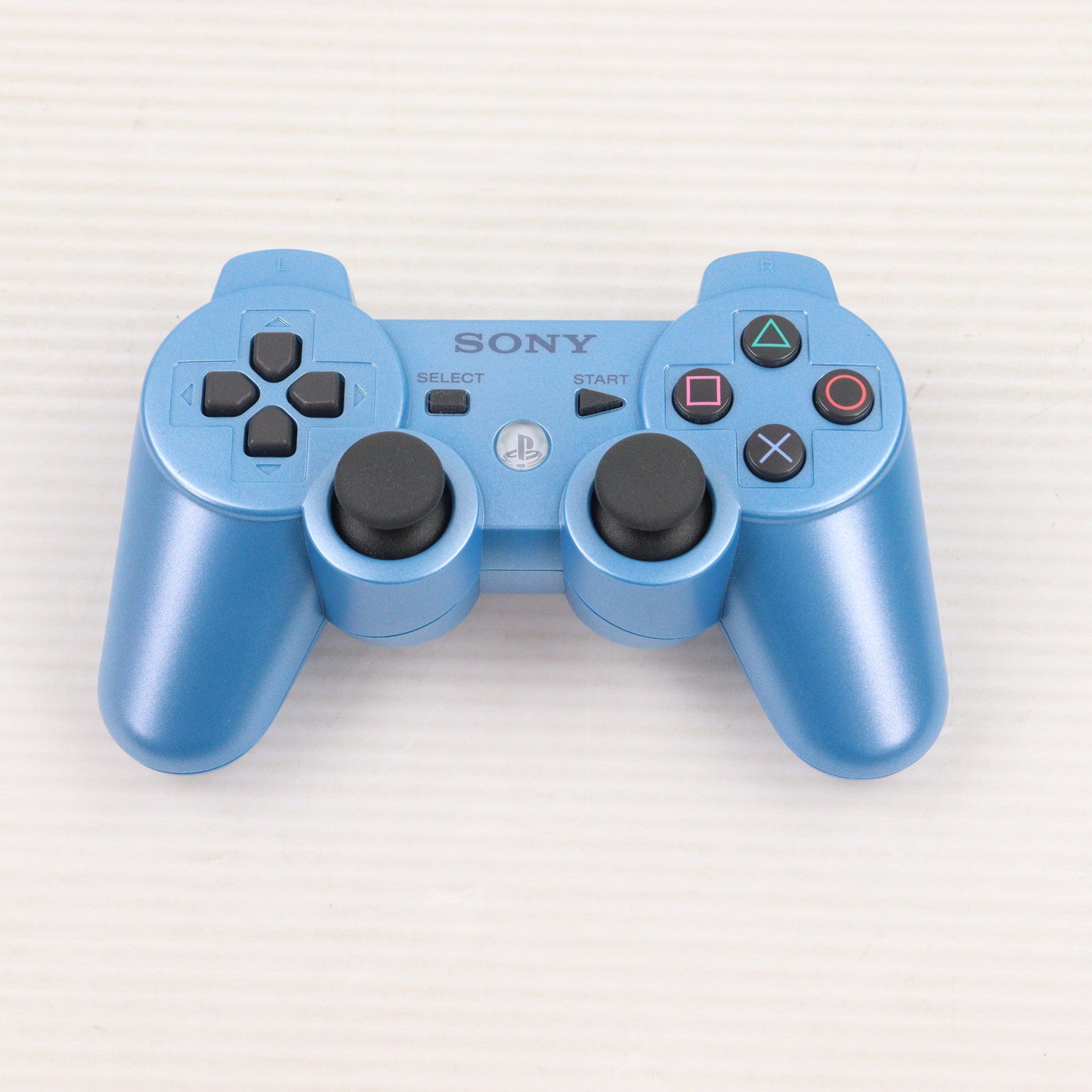 【中古即納】[ACC][PS3] ワイヤレスコントローラ デュアルショック3(DUALSHOCK3) キャンディー・ブルー ソニー(CECH-ZC2J YB)(20110421)
