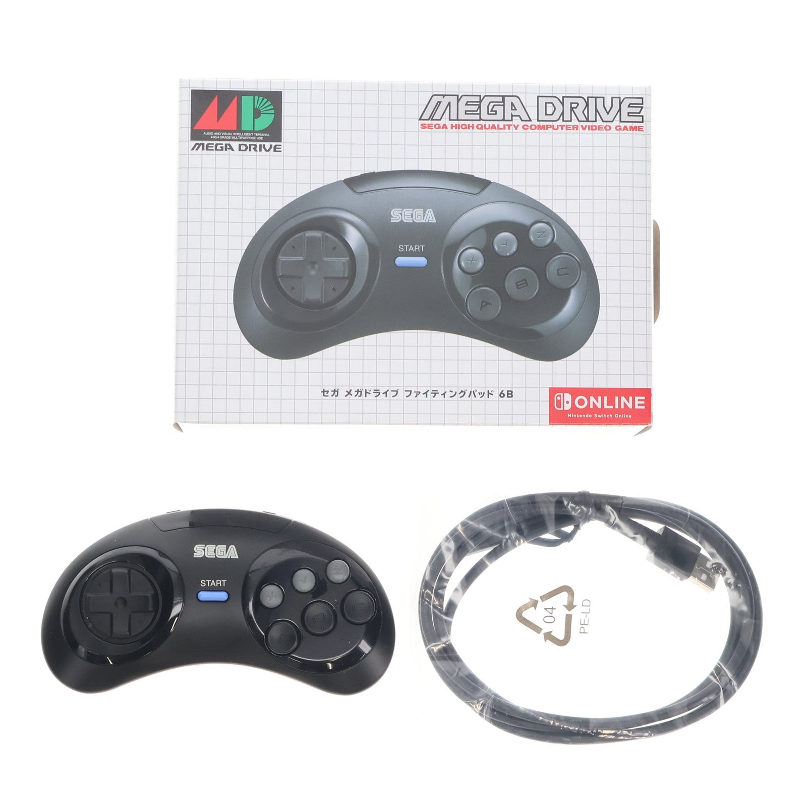 【中古即納】[ACC][Switch] セガ メガドライブ ファイティングパッド 6B 任天堂(HAC-046)(20220131)
