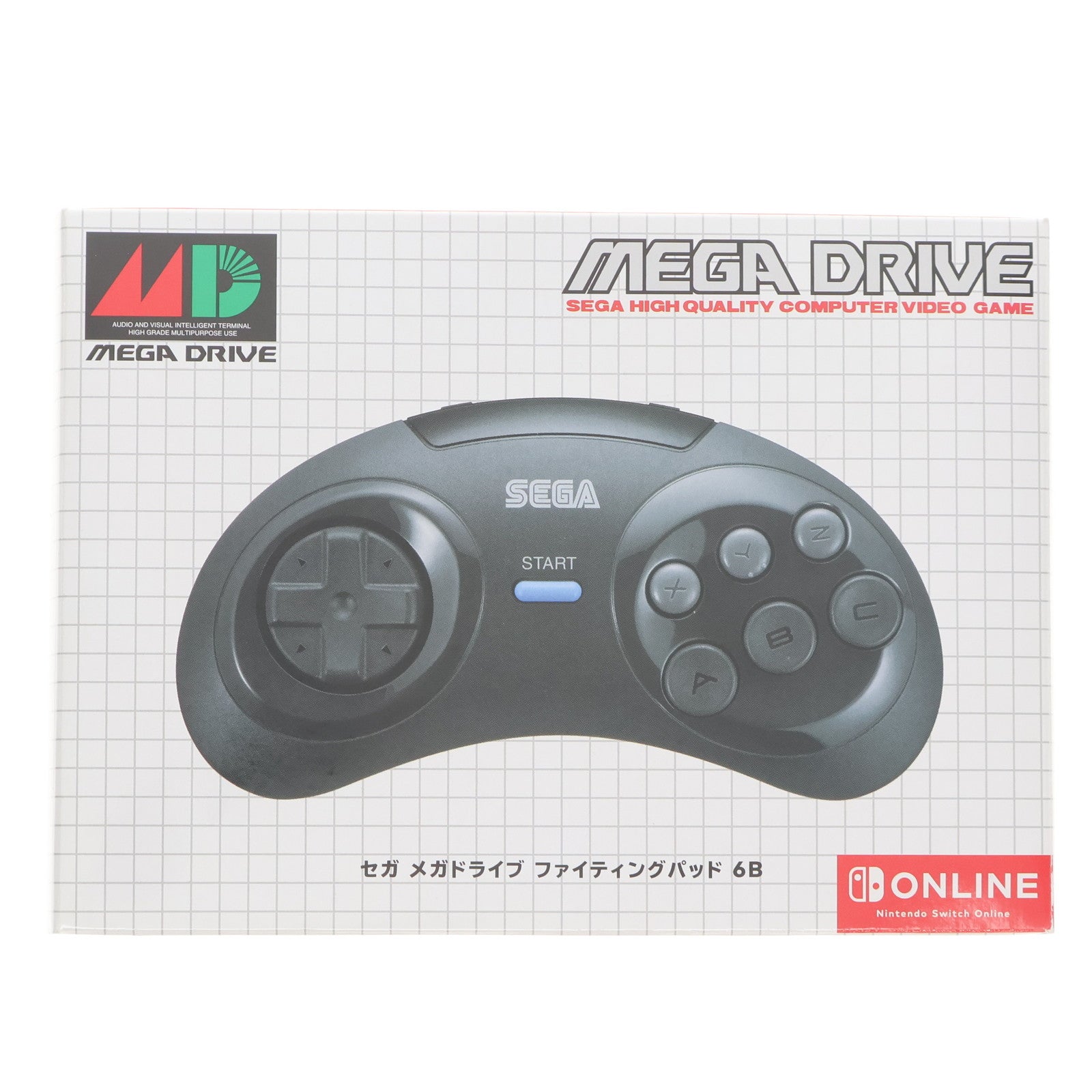 【中古即納】[ACC][Switch] セガ メガドライブ ファイティングパッド 6B 任天堂(HAC-046)(20220131)