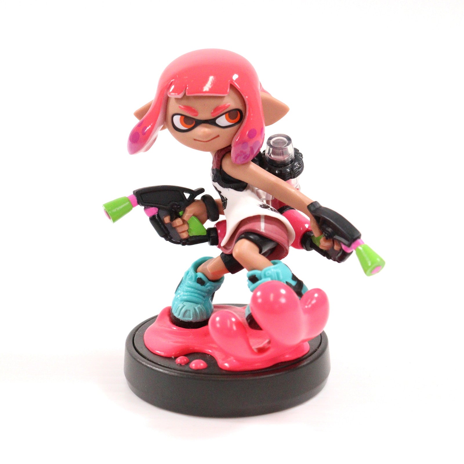 【中古即納】[ACC][Switch] amiibo(アミーボ) ガール【ネオンピンク】(スプラトゥーンシリーズ) 任天堂(NVL-C-AEAJ)(20170721)