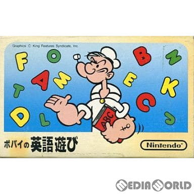 【中古即納】[FC] ポパイの英語遊び 任天堂(19831122)