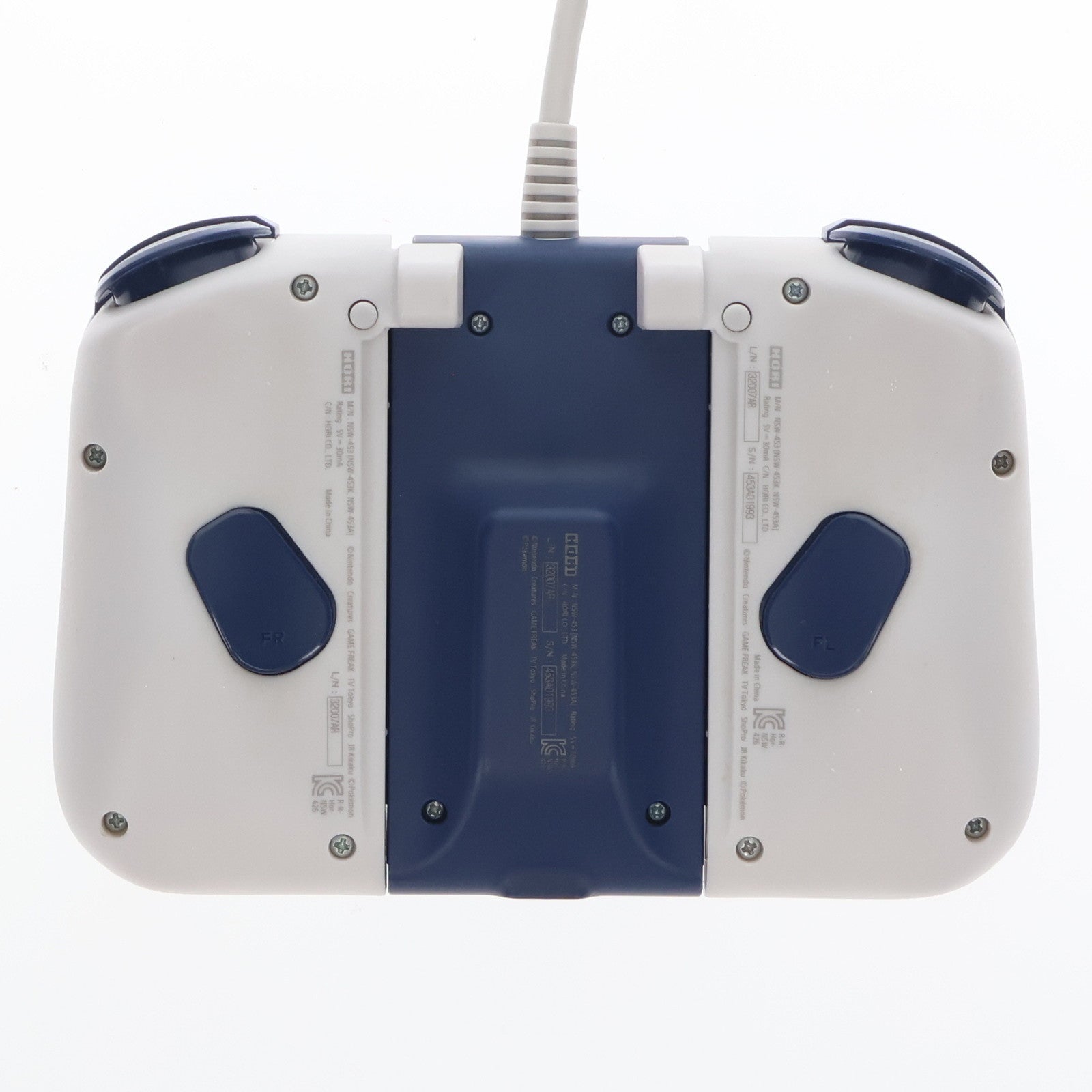 【中古即納】[ACC][Switch] ポケットモンスター グリップコントローラーFit アタッチメントセット for Nintendo Switch(ニンテンドースイッチ)/PC イーブイ&フレンズ 任天堂ライセンス商品 HORI(NSW-453)(20230930)