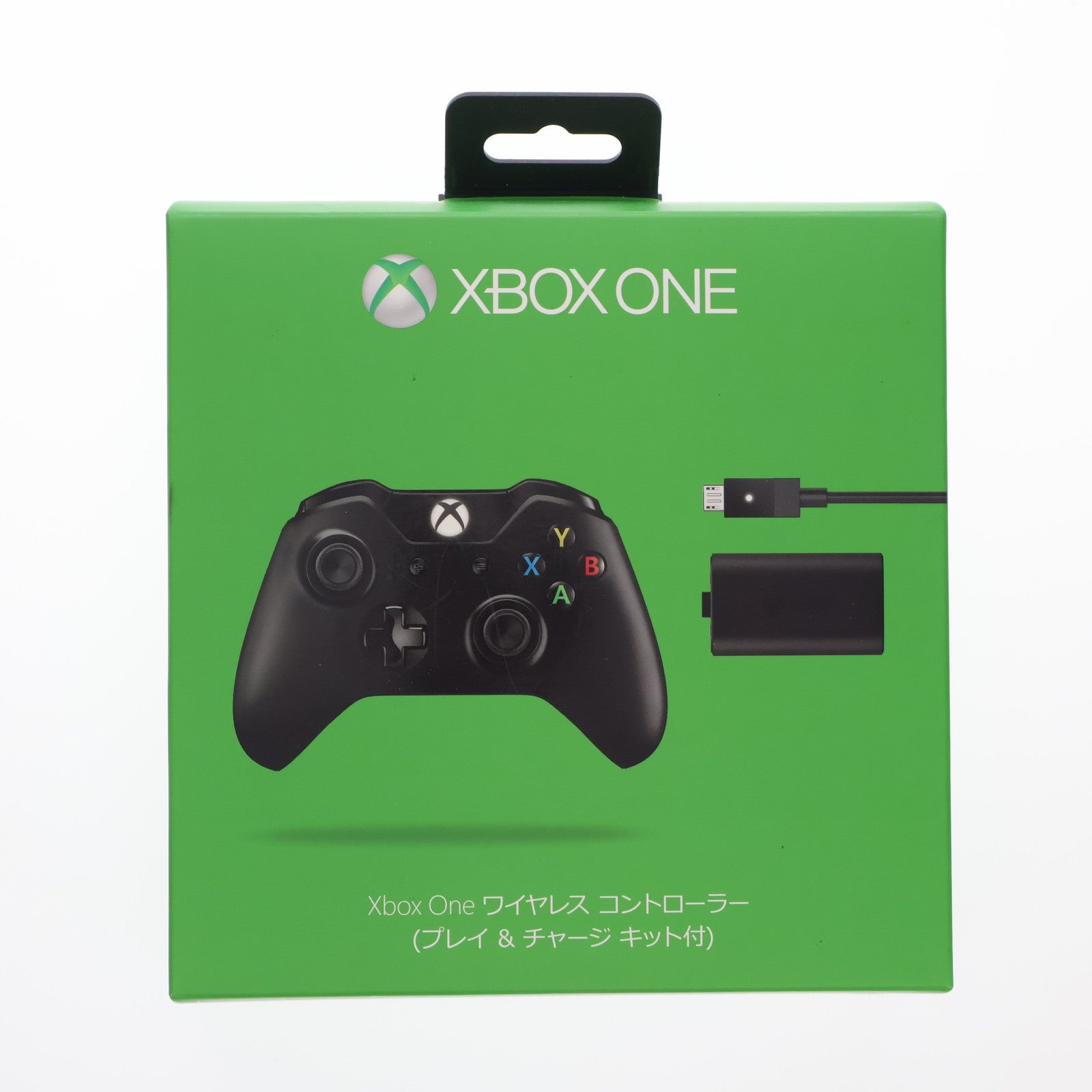 【中古即納】[ACC][XboxOne] Xbox One ワイヤレス コントローラー(プレイ & チャージ キット付) 日本マイクロソフト(W2V-00009)(20141002)