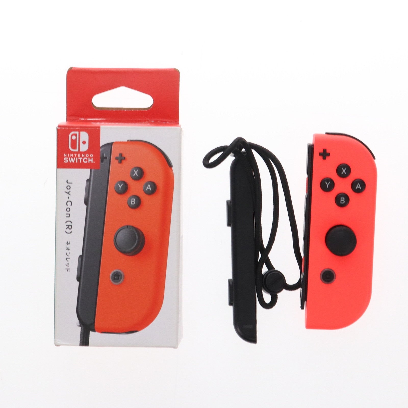 【中古即納】[ACC][Switch] Joy-Con(R) ネオンレッド(ジョイコンR ネオンレッド) 任天堂(HAC-A-JRPAA)(20170303)