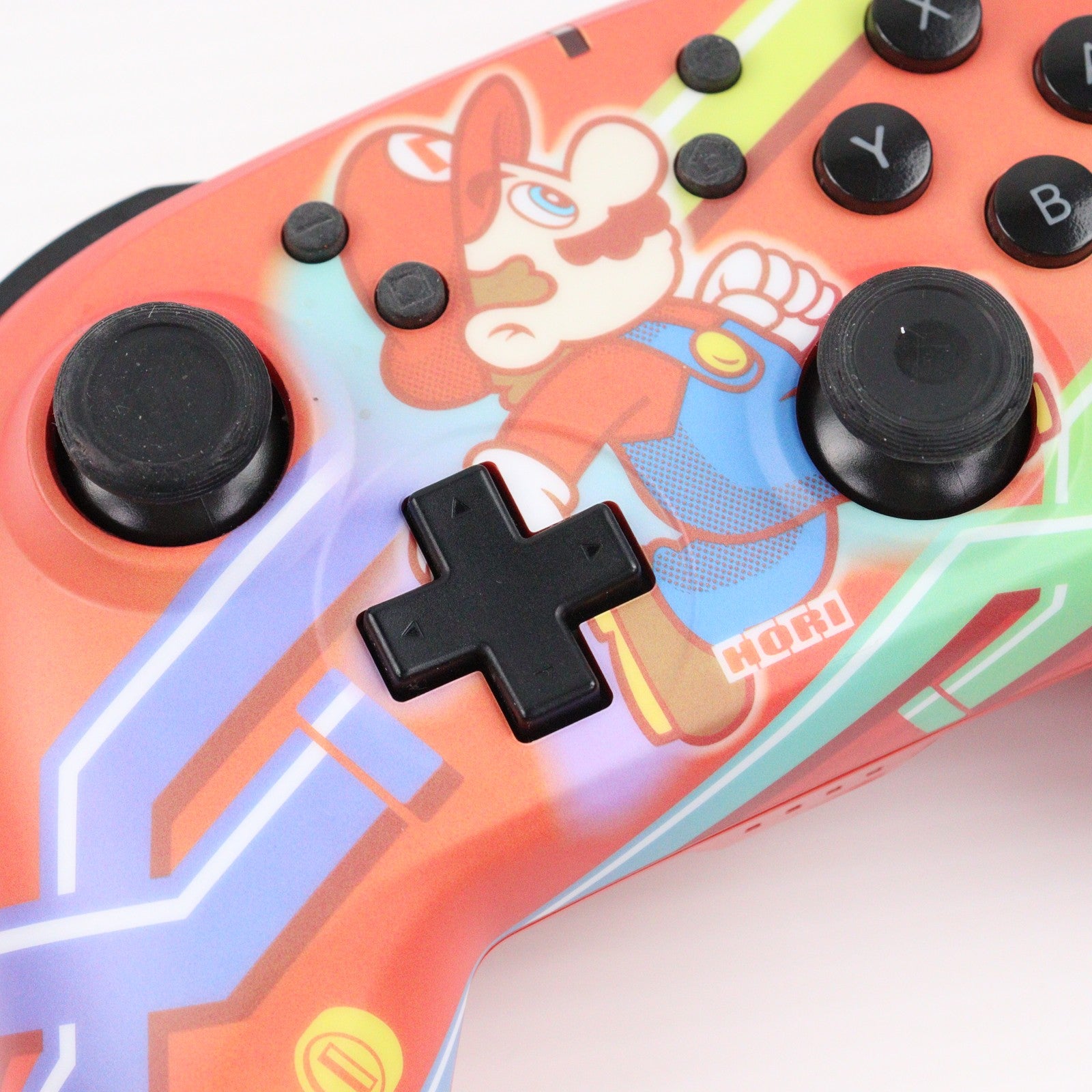 【中古即納】[ACC][Switch] ワイヤレスホリパッド for Nintendo Switch(ニンテンドースイッチ) スーパーマリオエディション 任天堂ライセンス商品 HORI(NSW-310)(20210228)