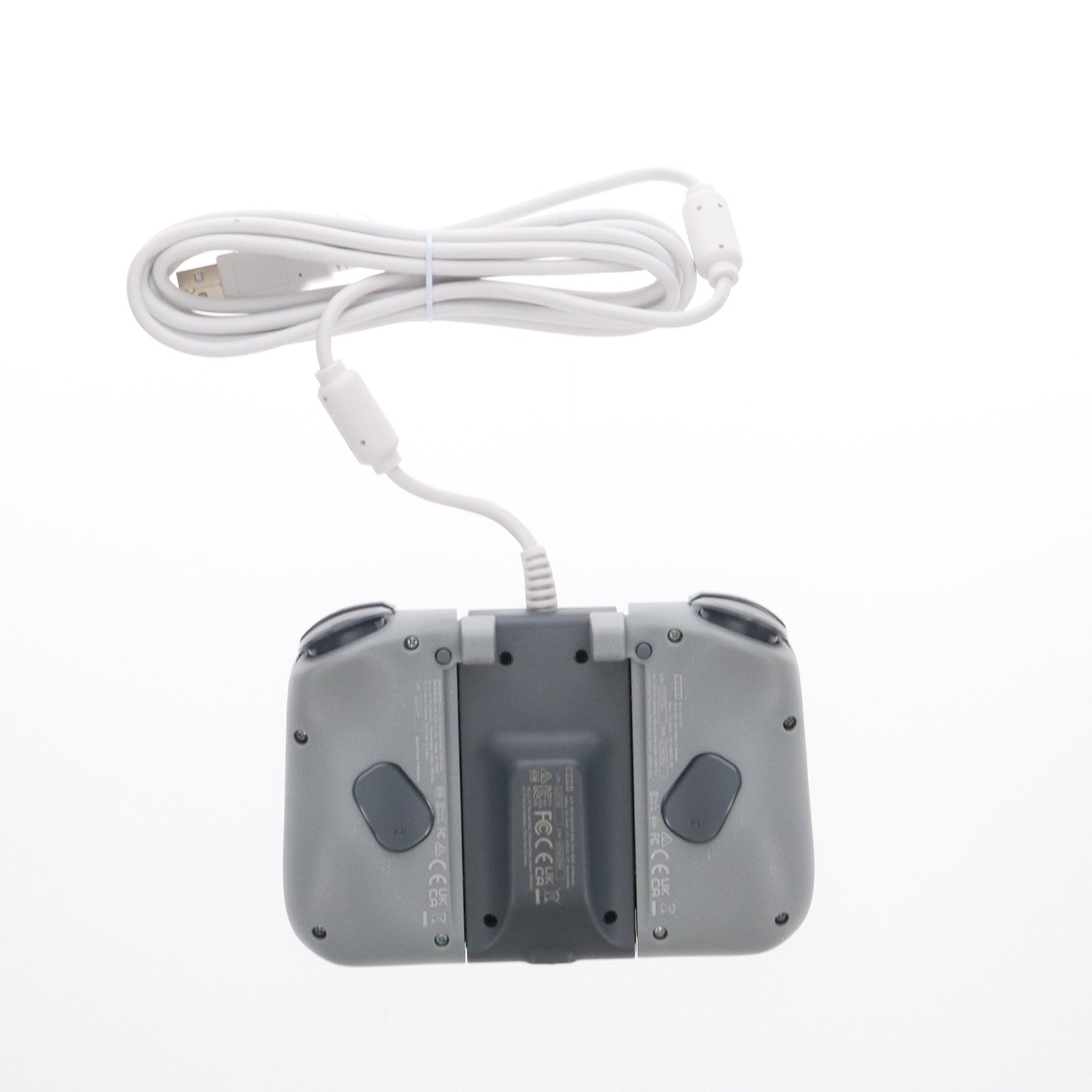 【中古即納】[ACC][Switch] グリップコントローラーFit アタッチメントセット for Nintendo Switch(ニンテンドースイッチ)/PC チャコールグレー 任天堂ライセンス商品 HORI(NSW-426)(20230930)