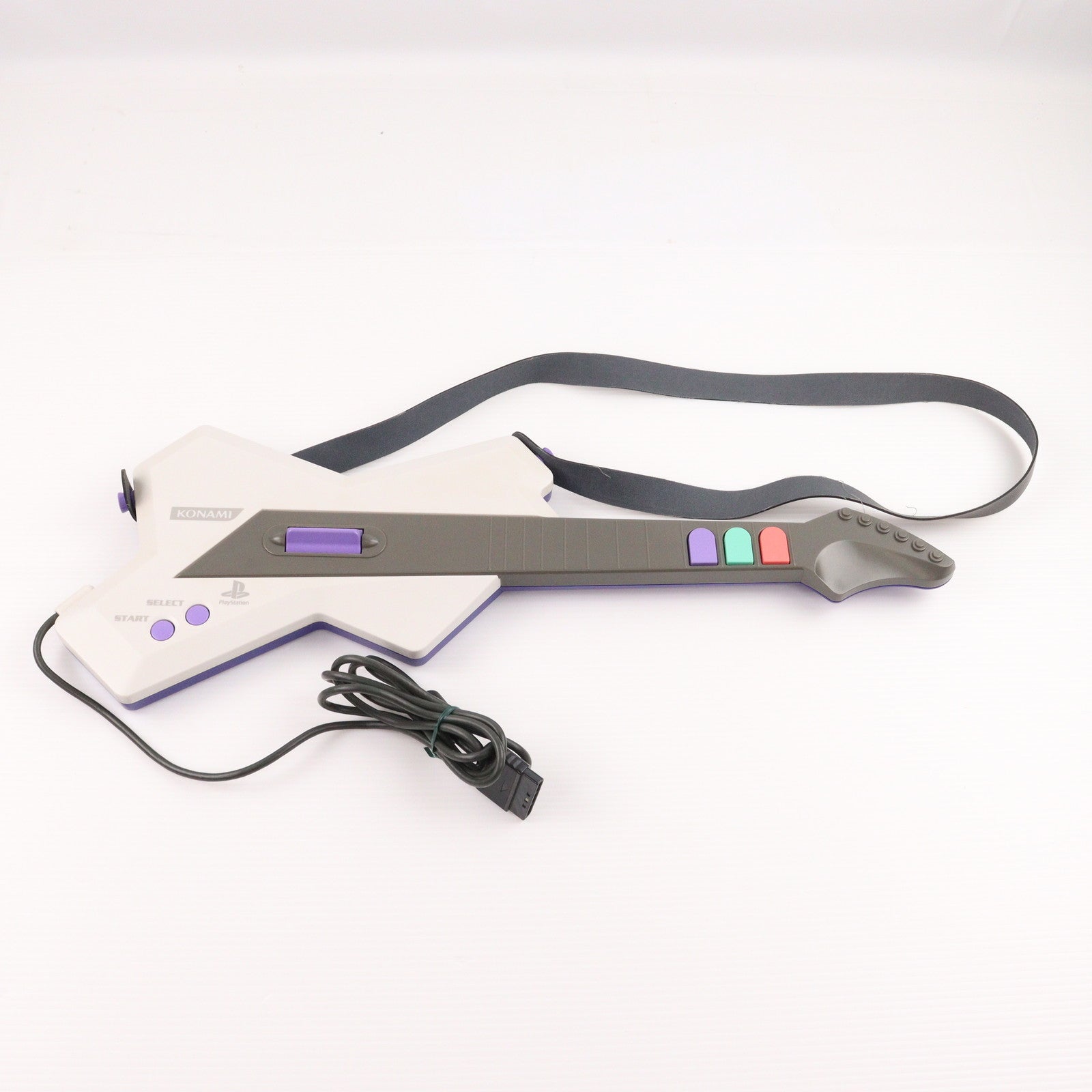 【中古即納】[ACC][PS2] PlayStation/PS one/PlayStation2対応 ギターフリークス専用コントローラ コナミ(RU018-J2)(20060316)