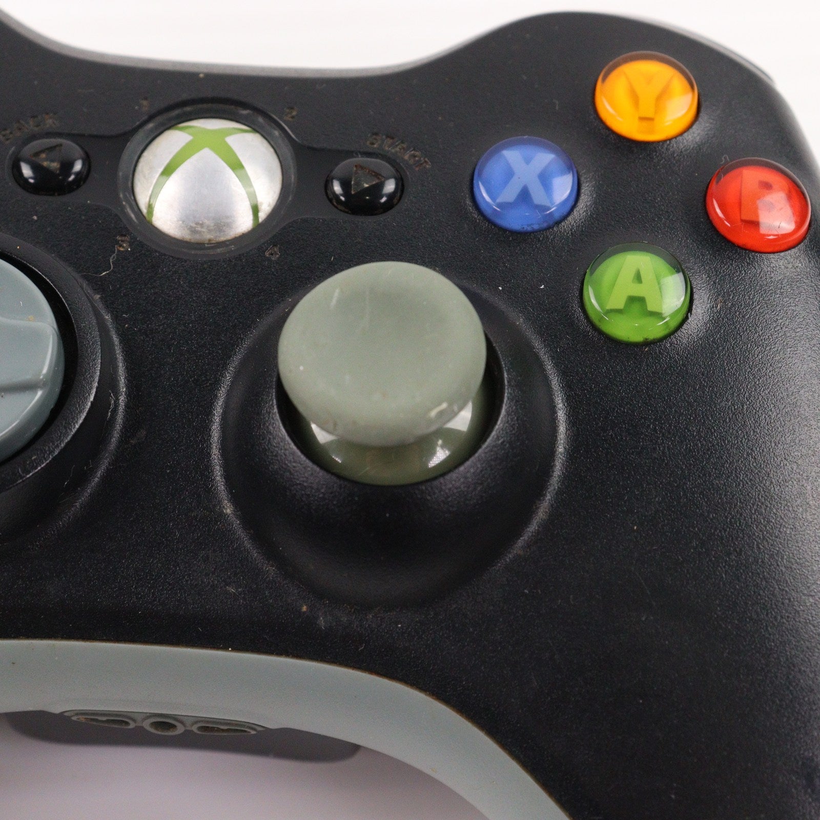 【中古即納】[ACC][Xbox360] Xbox 360 ワイヤレスコントローラー(ブラック) マイクロソフト(B4F-00019)(20071011)