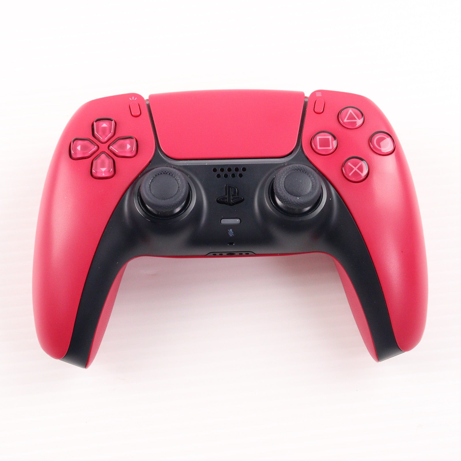【中古即納】[ACC][PS5] DualSense(デュアルセンス) ワイヤレスコントローラー コズミックレッド SIE(CFI-ZCT1J02)(20210610)