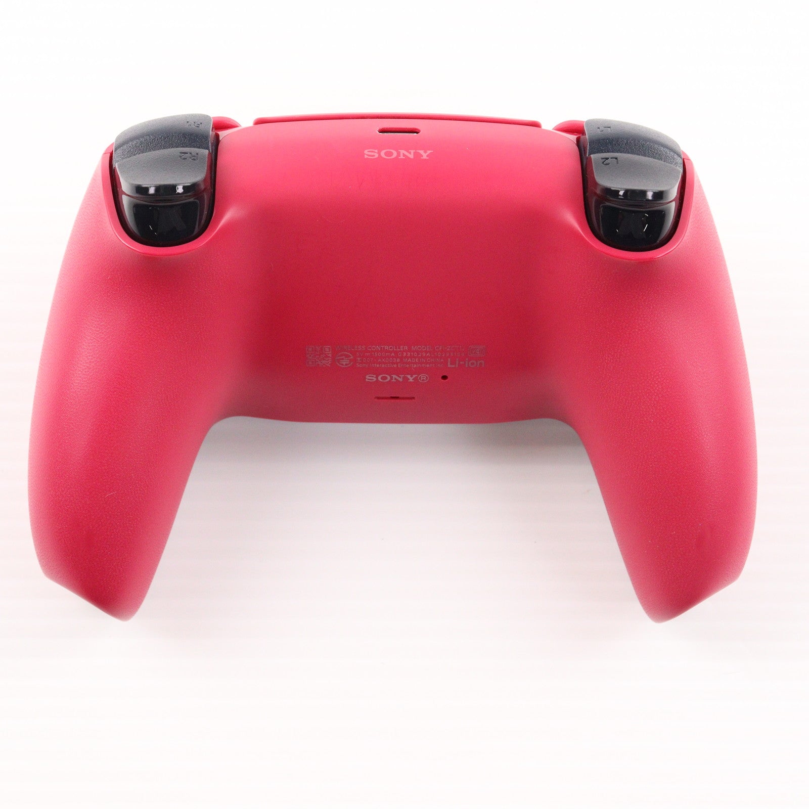 【中古即納】[ACC][PS5] DualSense(デュアルセンス) ワイヤレスコントローラー コズミックレッド SIE(CFI-ZCT1J02)(20210610)