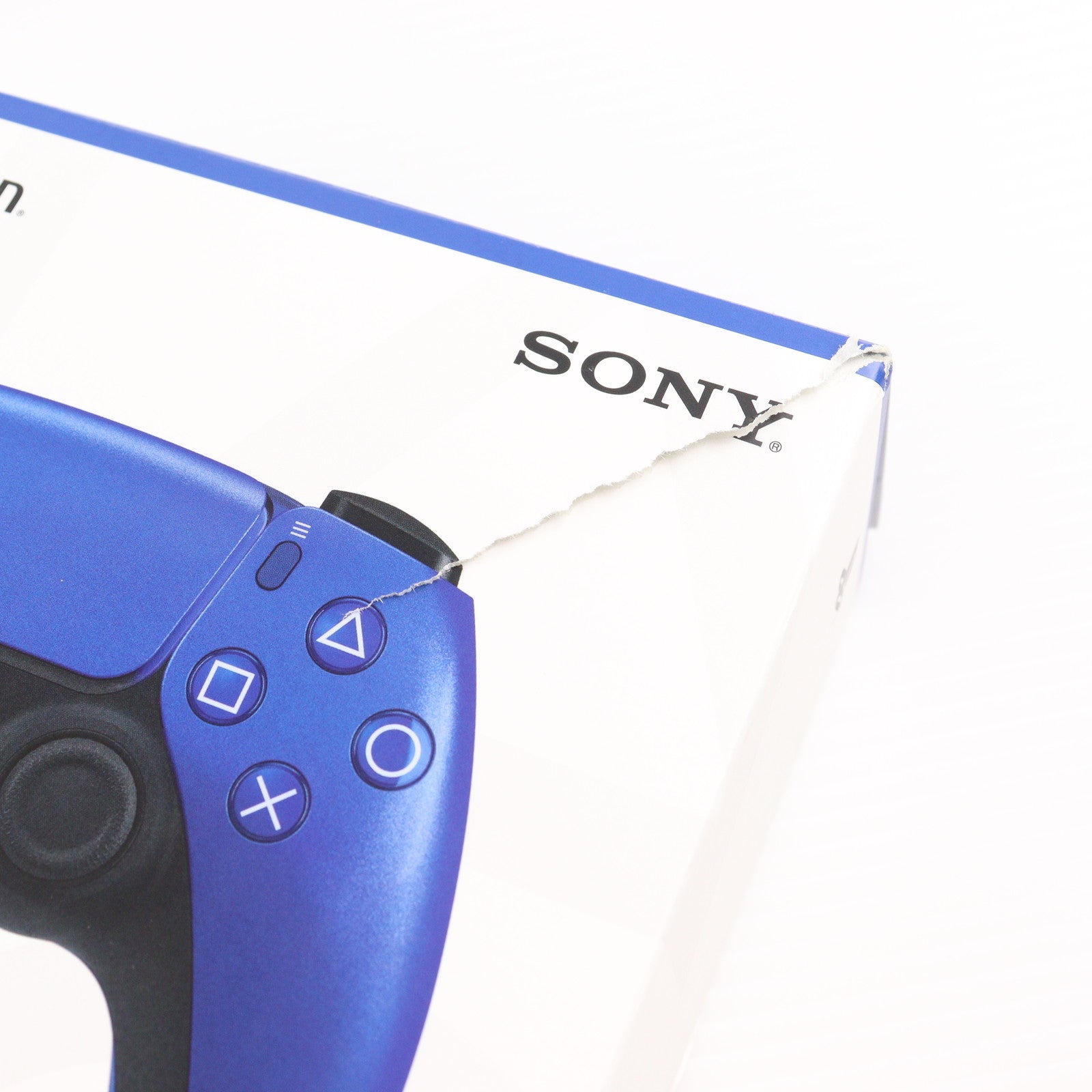 【中古即納】[ACC][PS5] DualSense(デュアルセンス) ワイヤレスコントローラー コバルト ブルー SIE(CFI-ZCT1J09)(20231103)