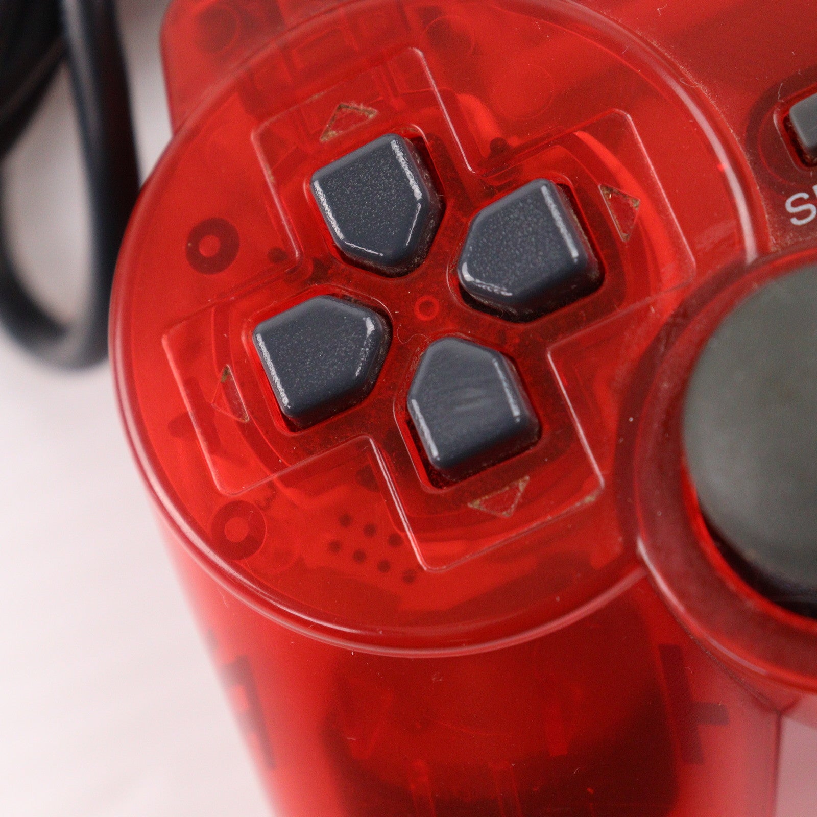 【中古即納】[ACC][PS2] アナログコントローラ DUALSHOCK2(デュアルショック2) クリムゾン・レッド SCE(SCPH-10010R)(20020627)